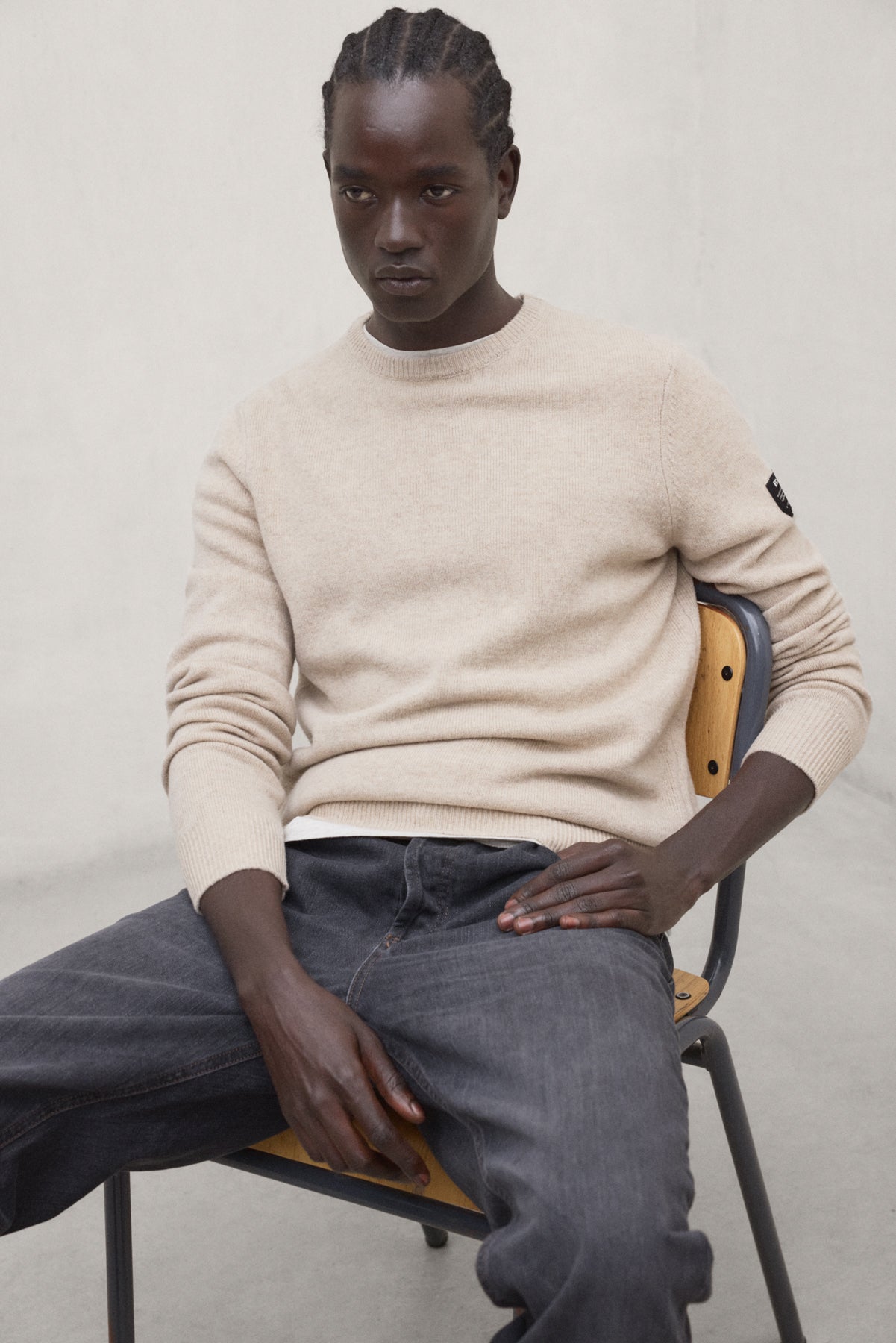PULLOVER LAGUNA CAMEL MIT ETIKETT