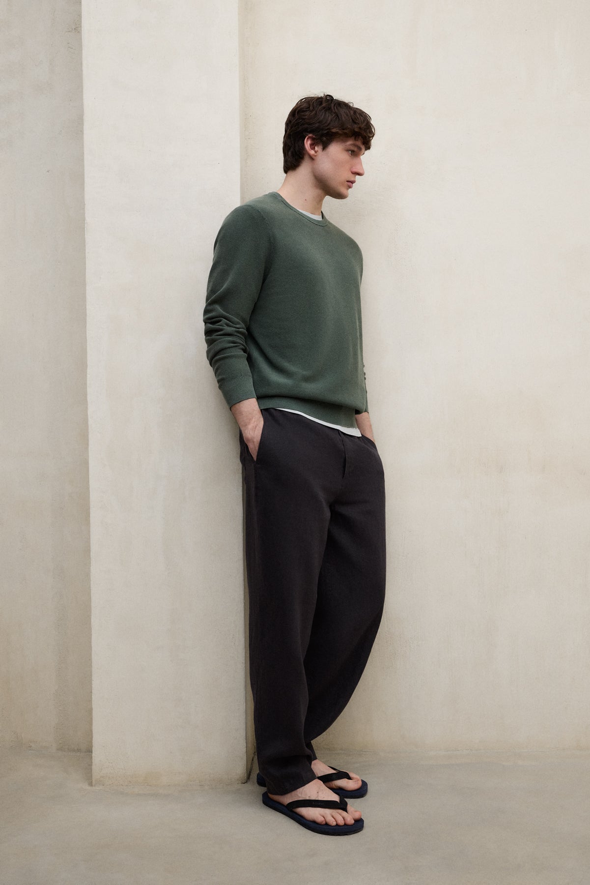 PULL NARANJO VERT
