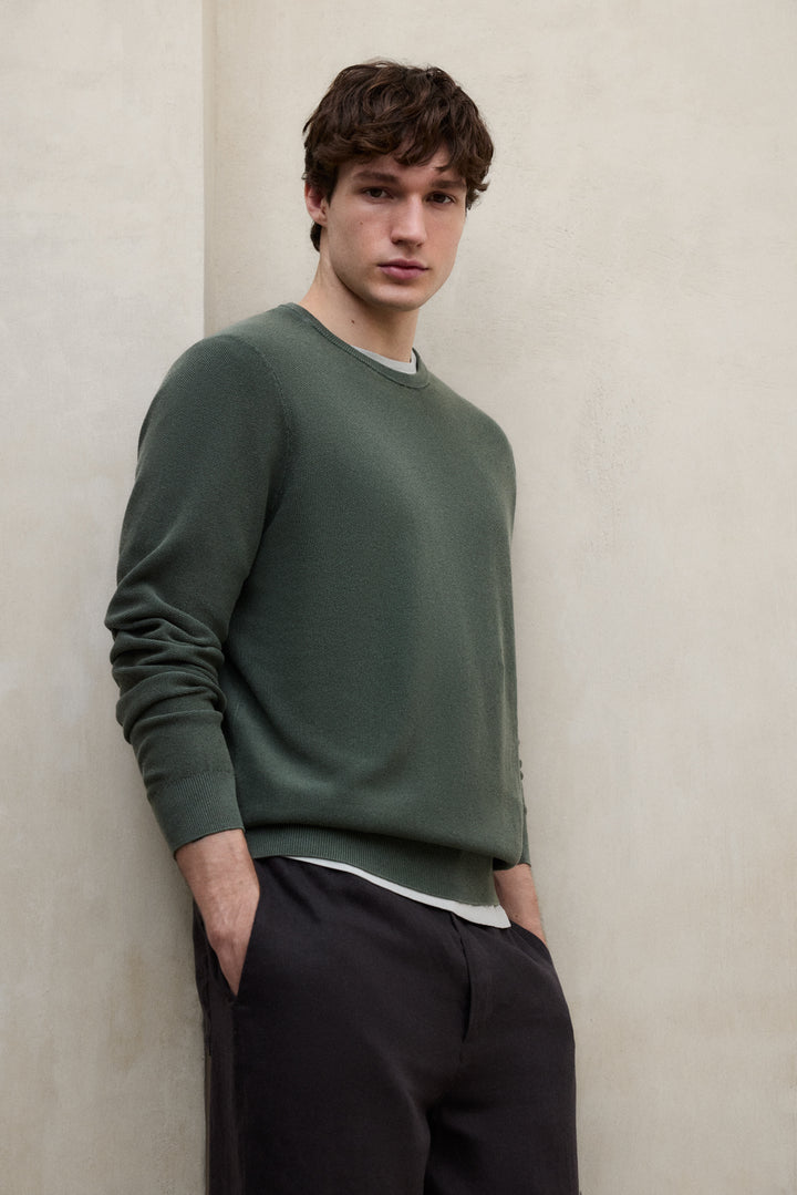 PULLOVER NARANJO GRÜN
