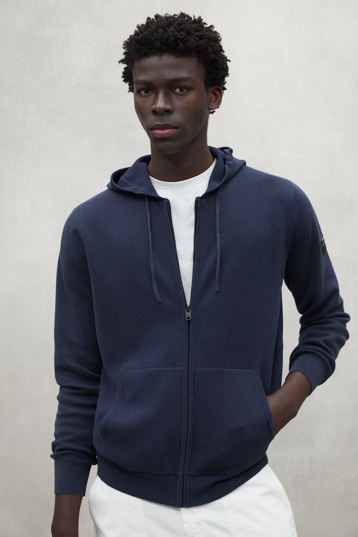 MAGLIONE OLIVO BLU NAVY