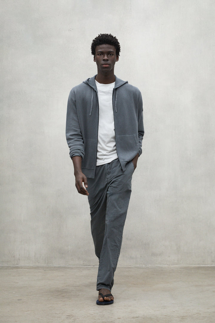 PULLOVER OLIVO DUNKELGRAU