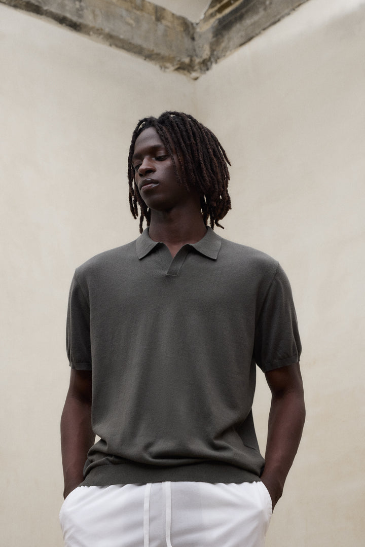 DARK GREEN OLMO SWEATER