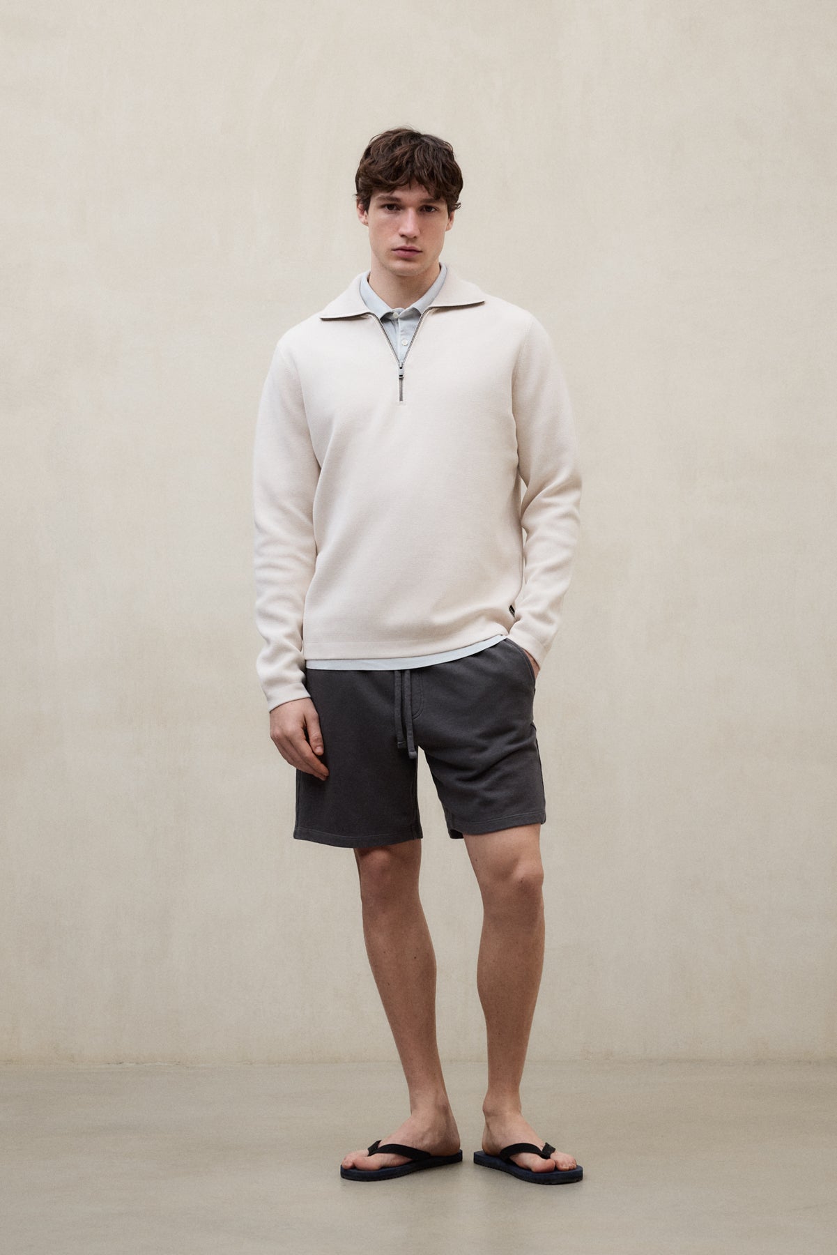 BEIGE PENTI SWEATER