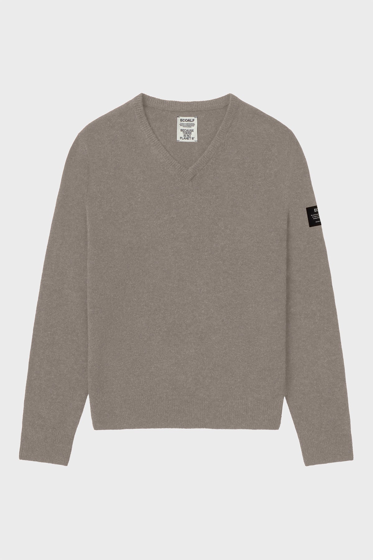 JERSEY VALLE MARRÓN CON ETIQUETA