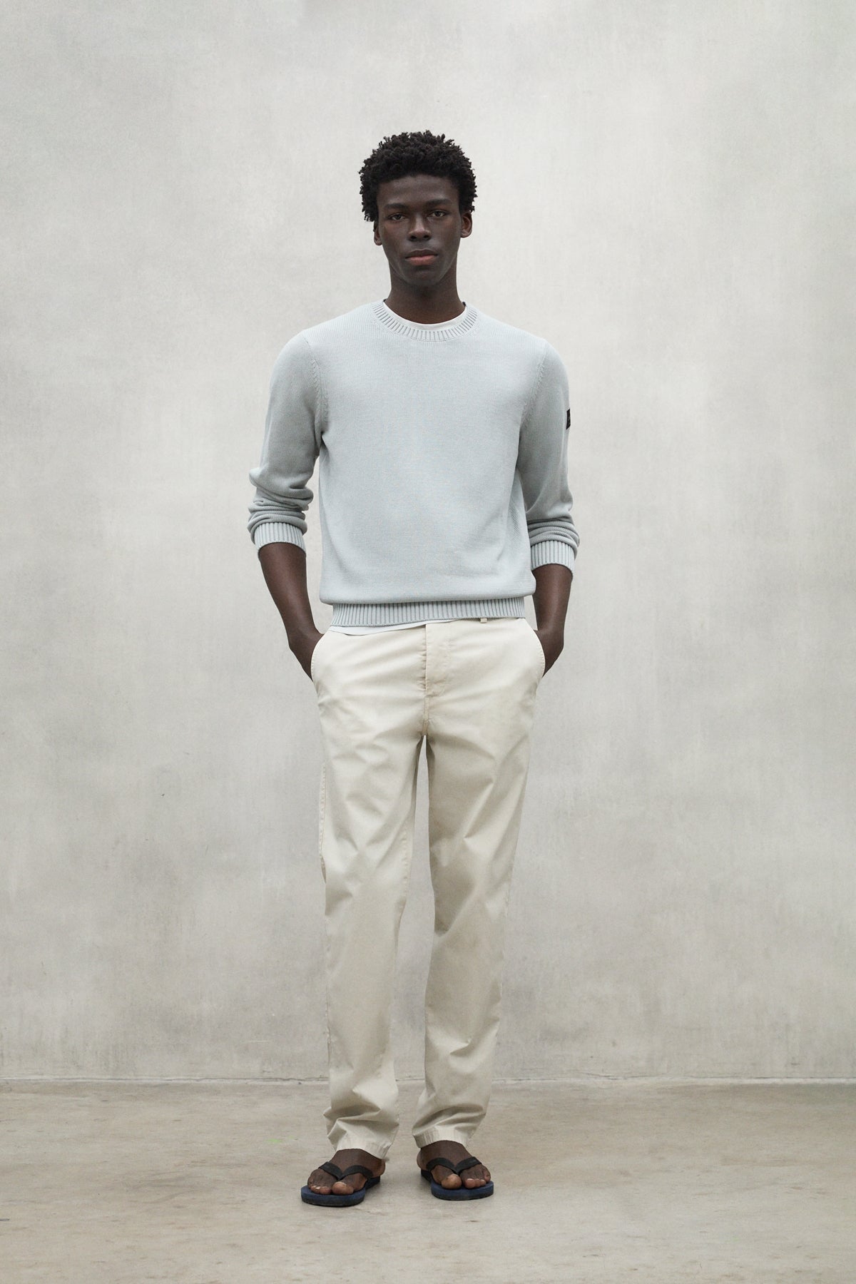 BEIGE ARAS TROUSERS
