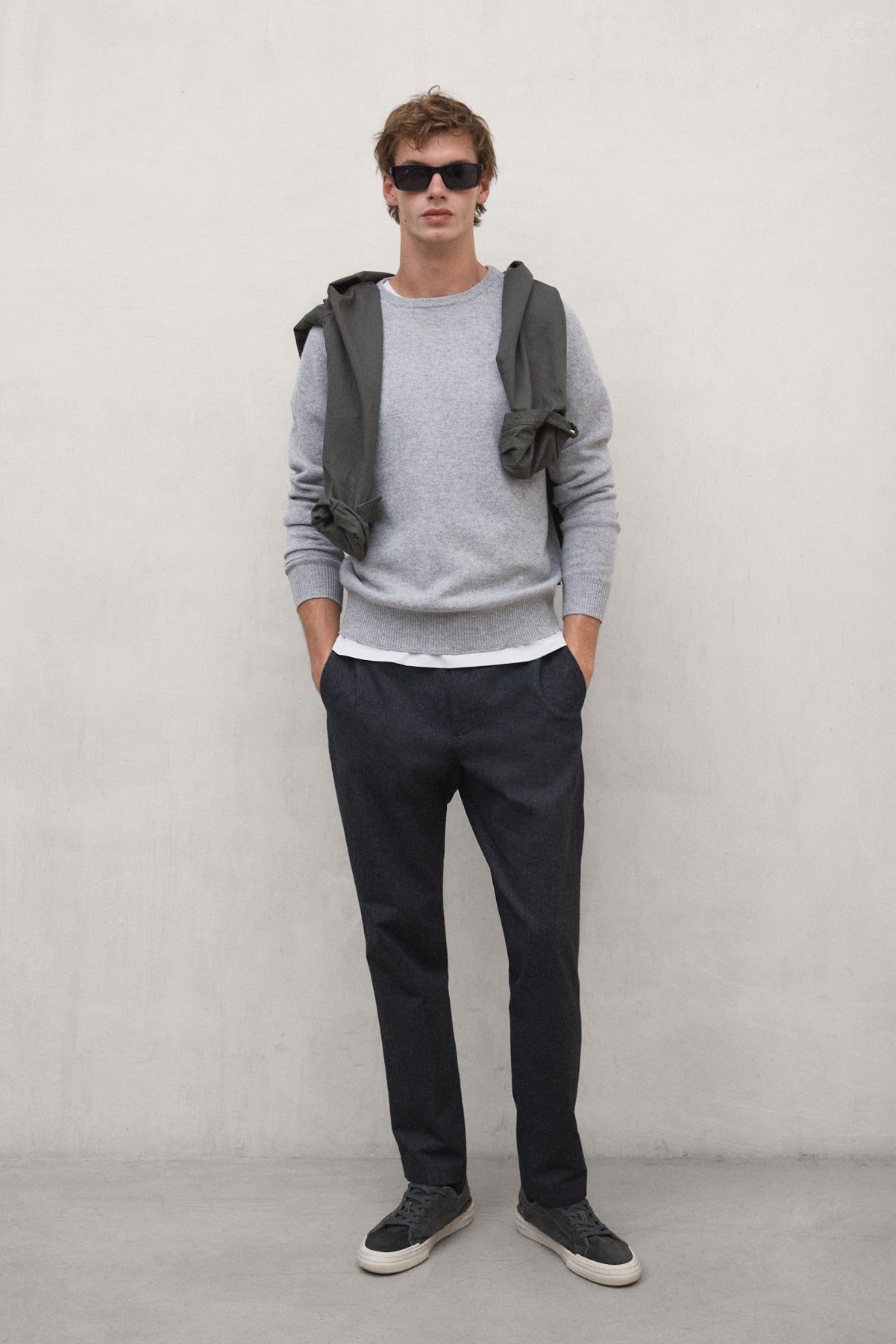 PANTALON BAFI GRIS FONCÉ