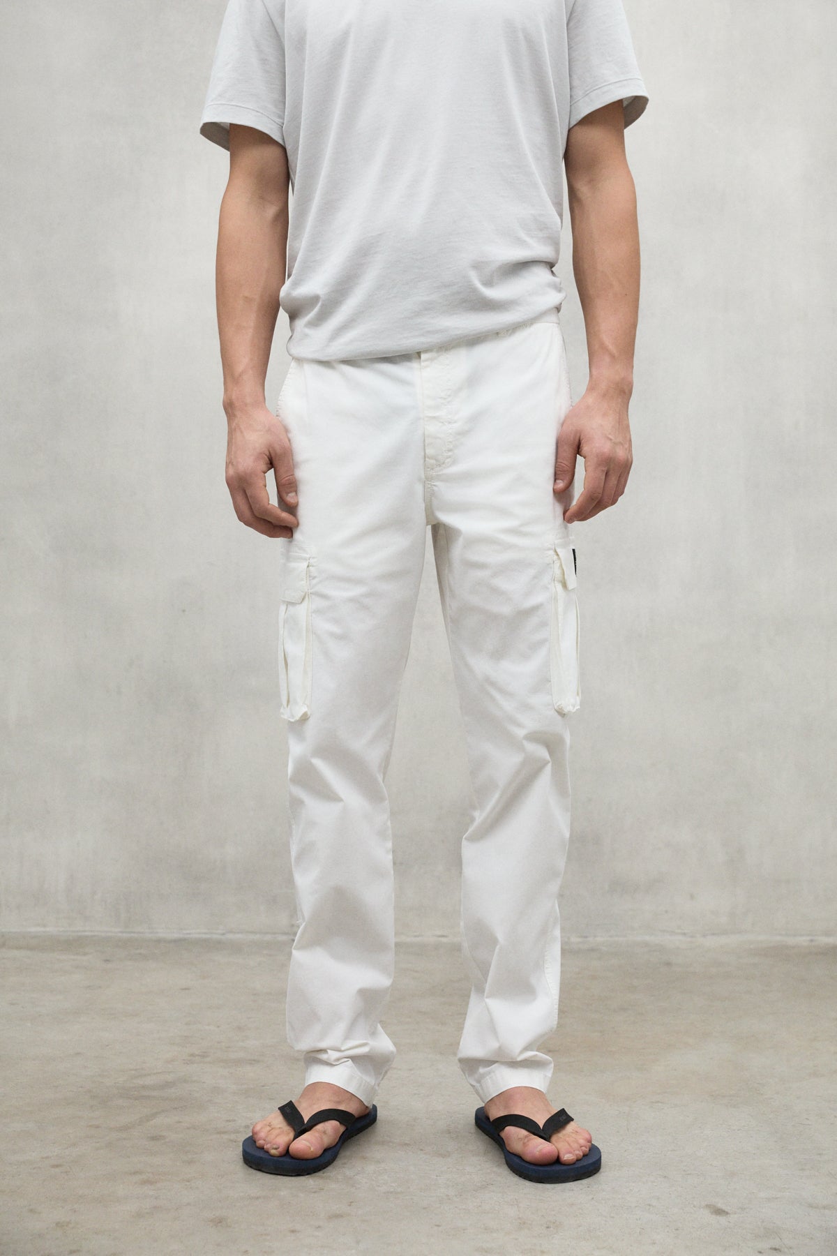 PANTALON ETHICARGO BLANC