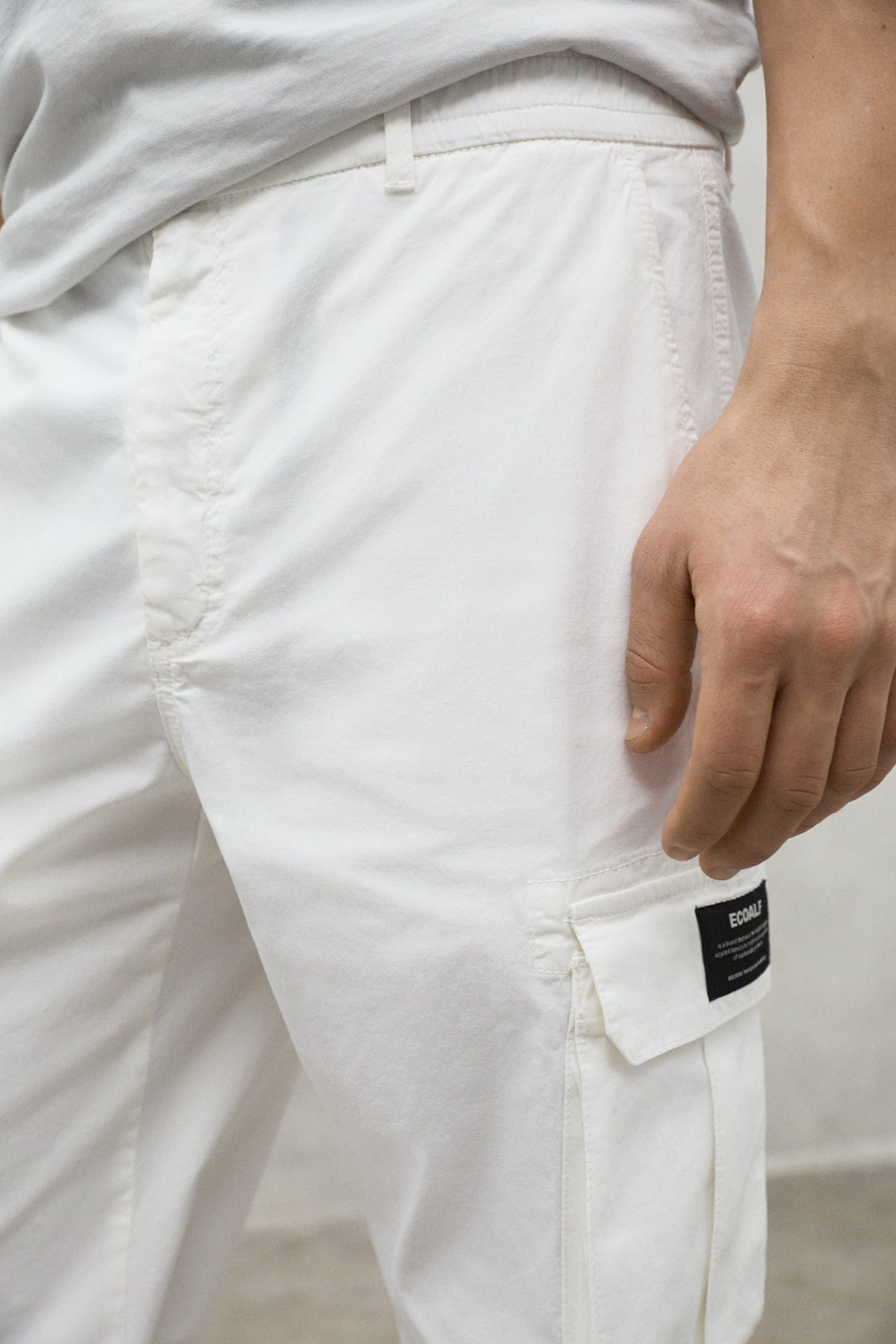 PANTALON ETHICARGO BLANC