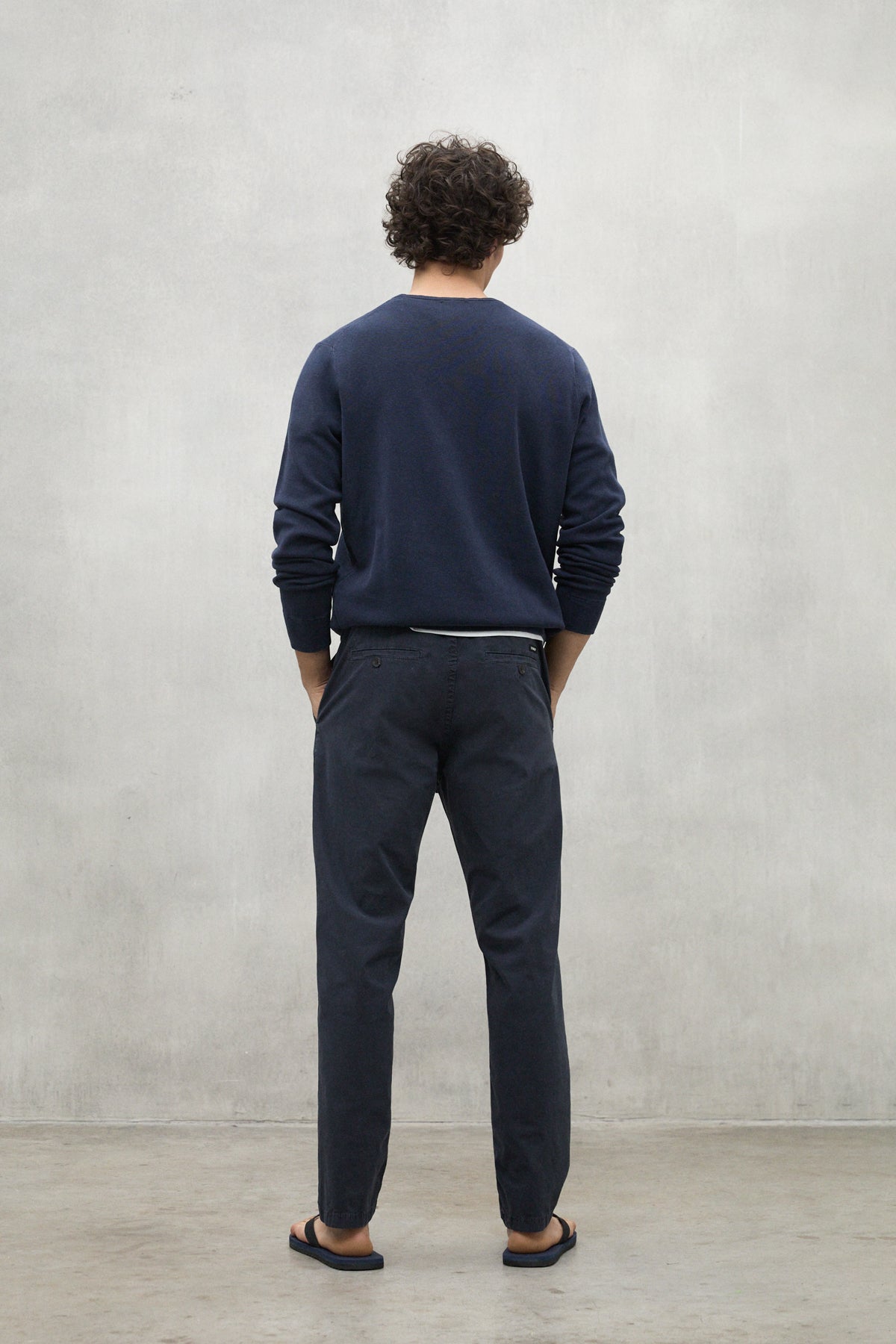PANTALON ETHIC AZUL MARINO