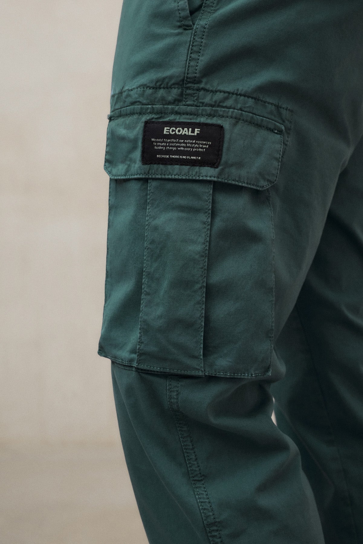 GREEN ETHICARGO TROUSERS