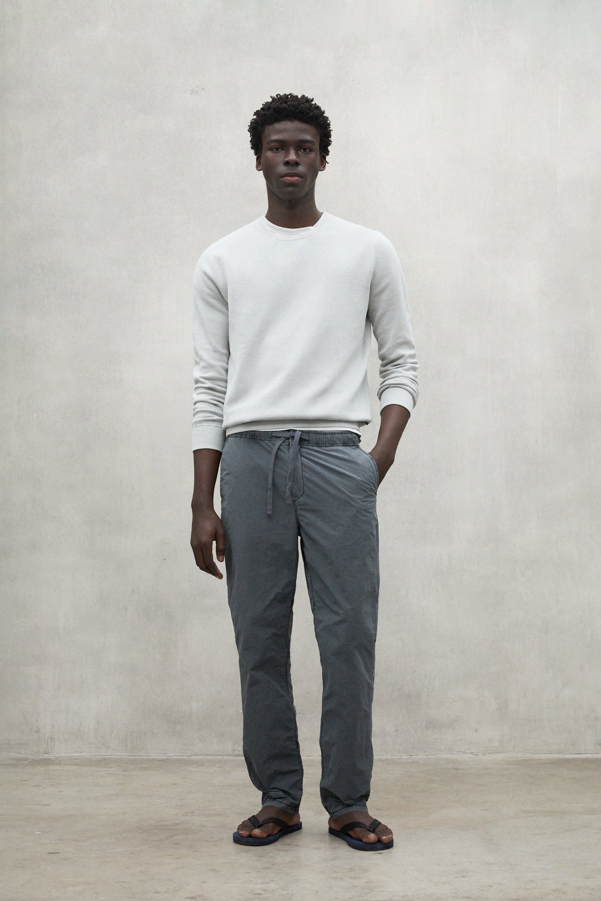 PANTALONI ETHIC Nylon GRIGIO SCURO