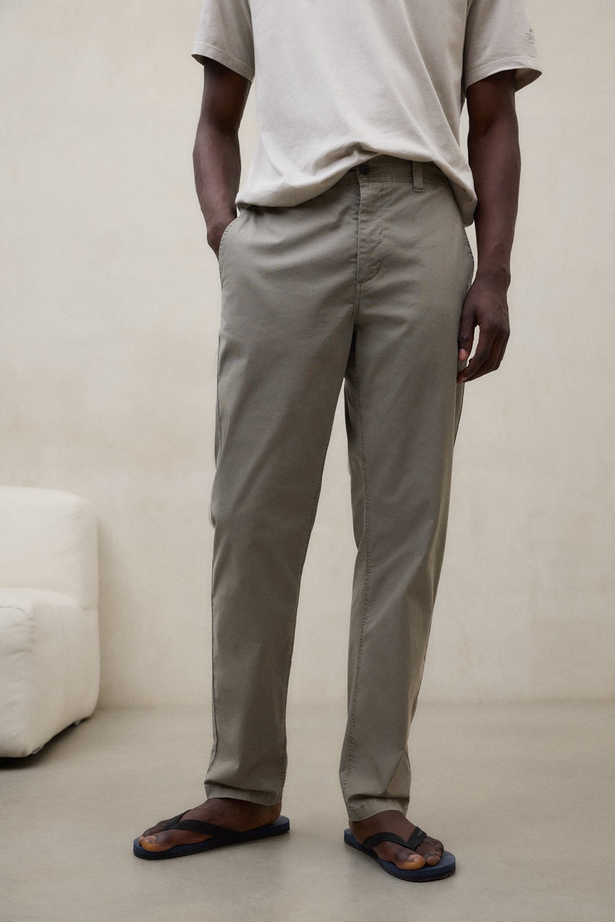 PANTALONI ETHIWIN MARRONI
