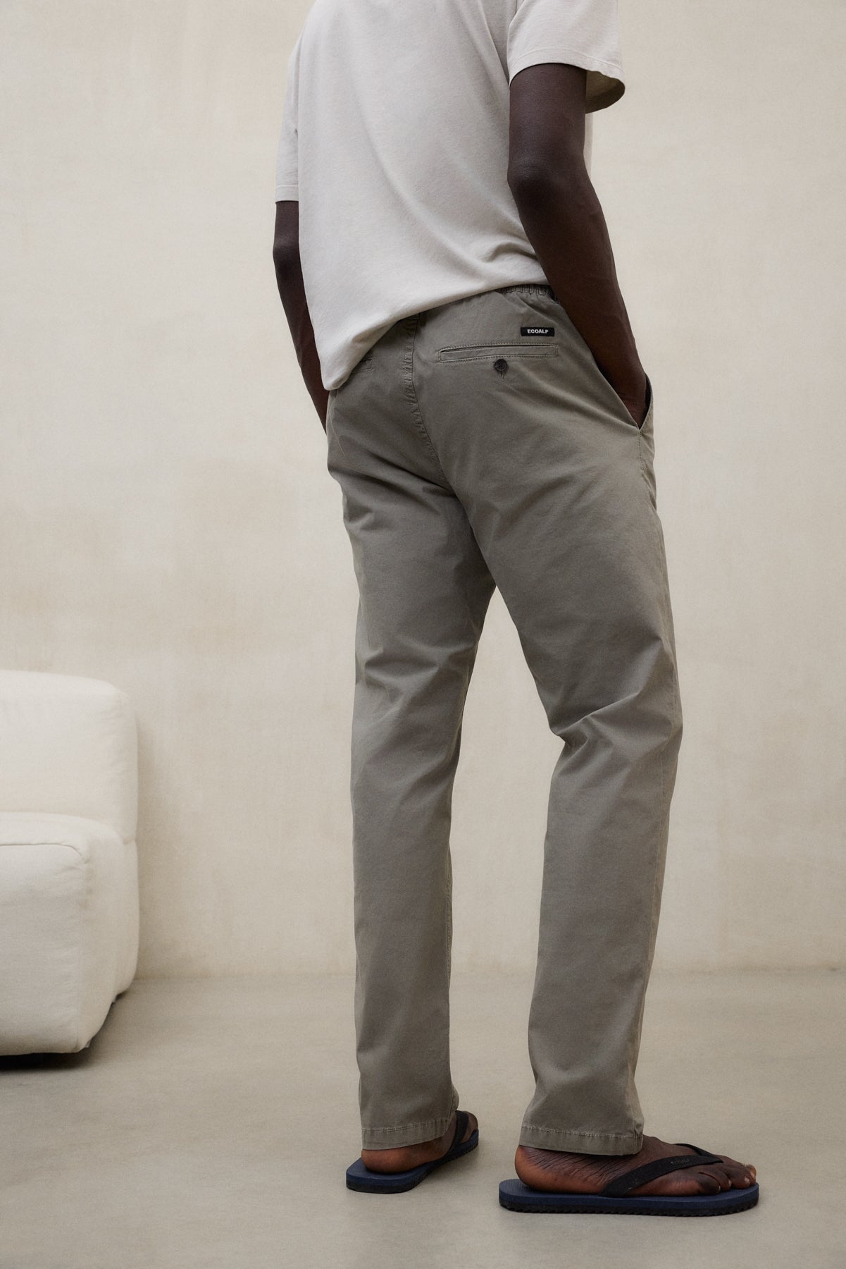 PANTALONI ETHIWIN MARRONI
