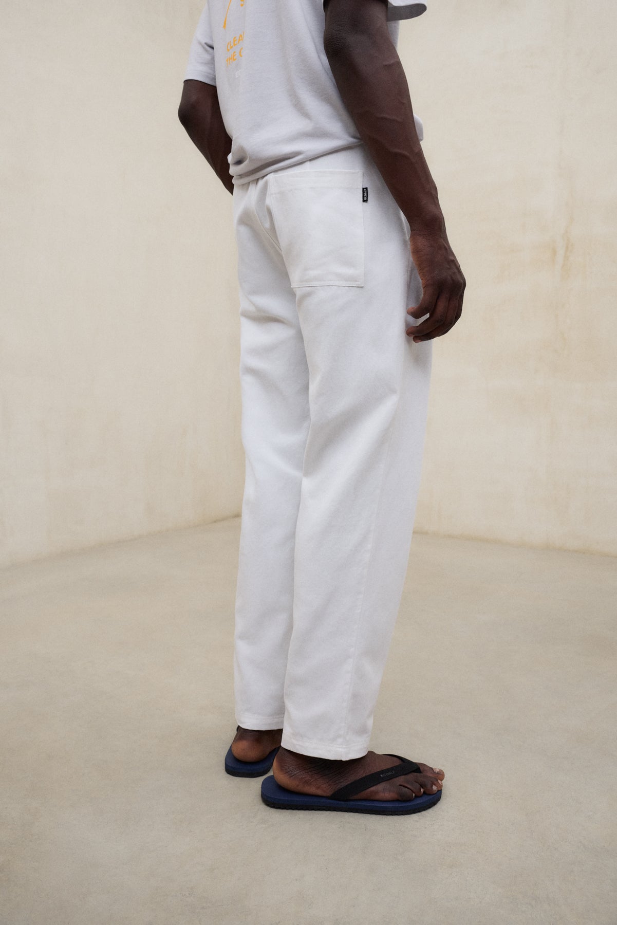 PANTALON GINA BLANC