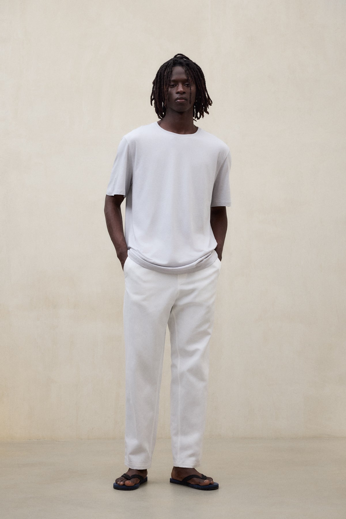 PANTALON GINA BLANC