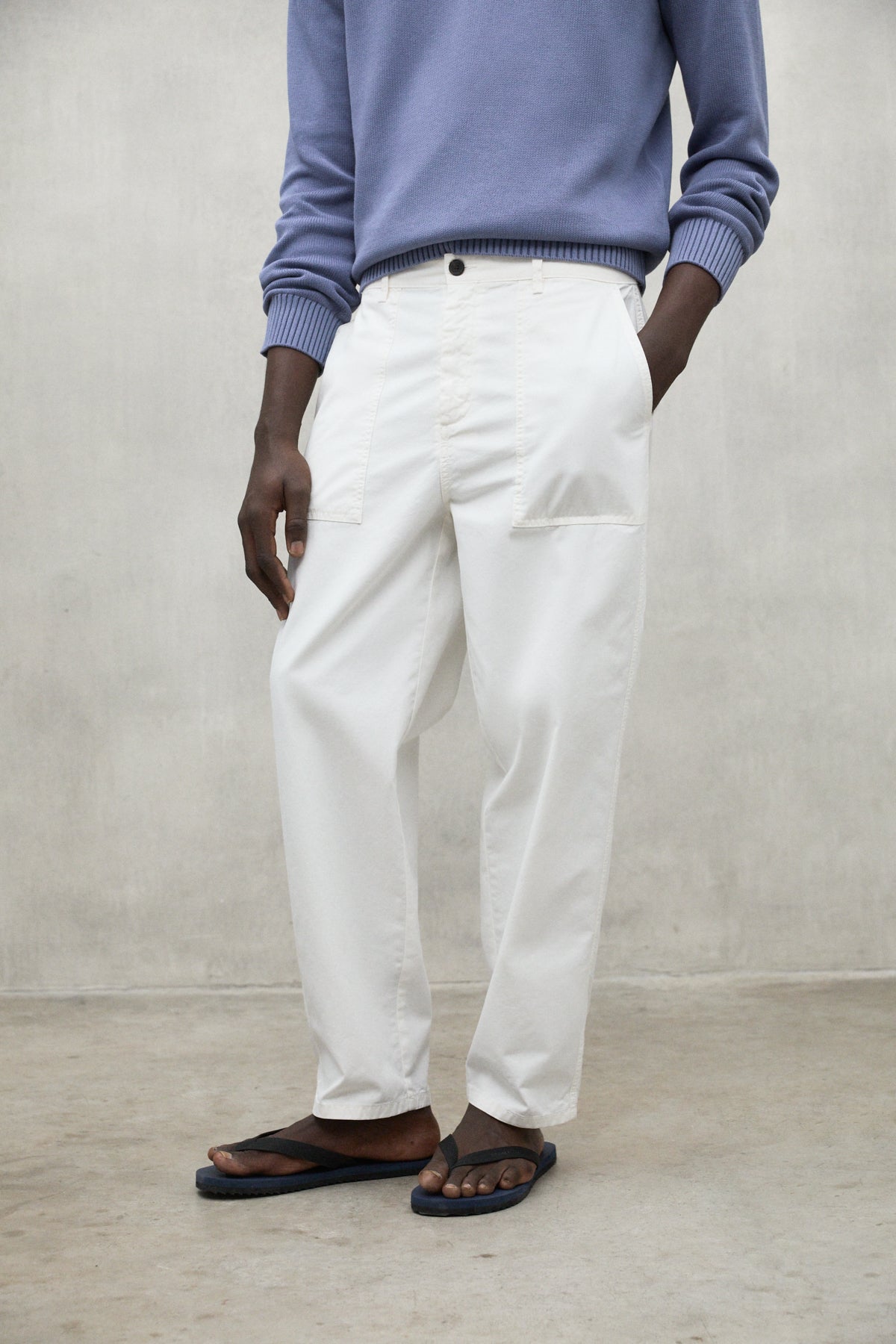 PANTALON NALON BLANC