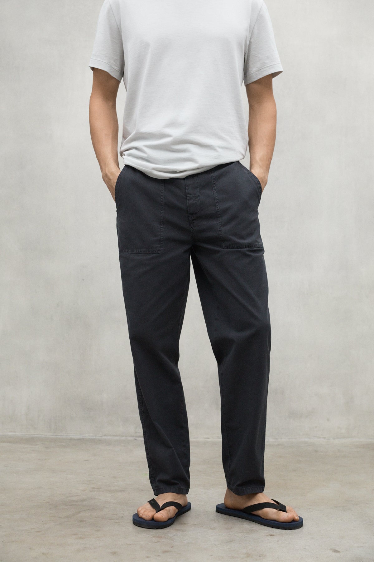 PANTALON NALON GRIS FONCÉ