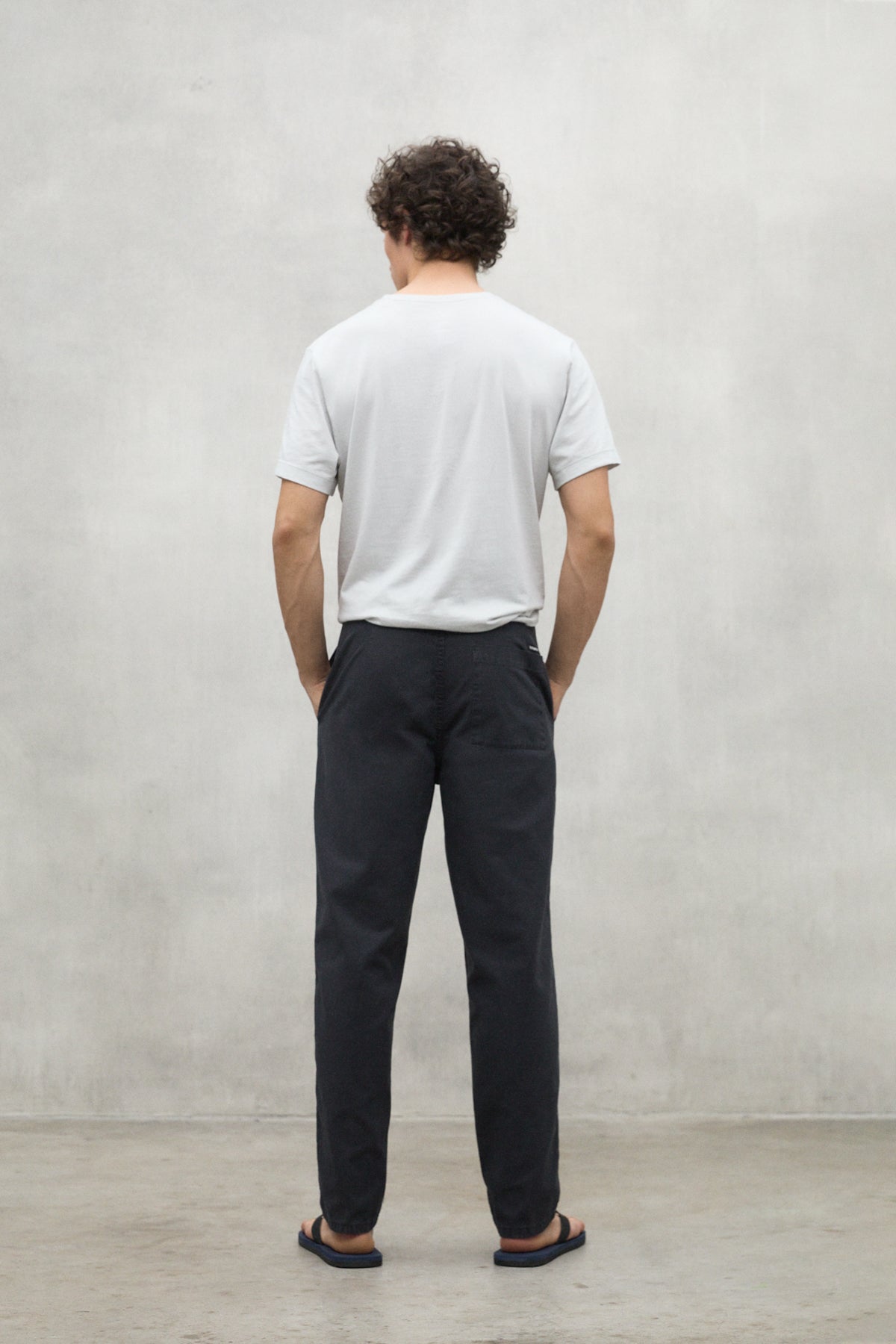 PANTALON NALON GRIS FONCÉ