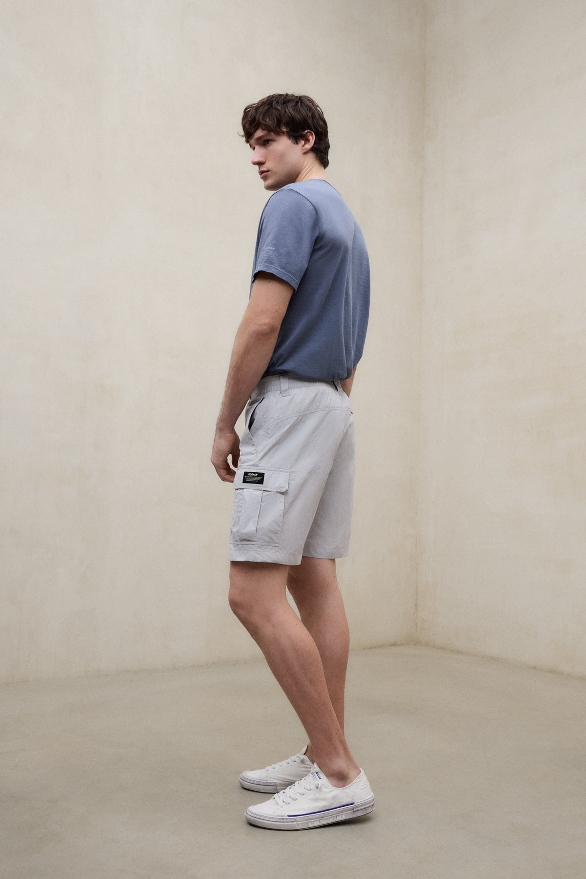SHORT ADHI GRIS