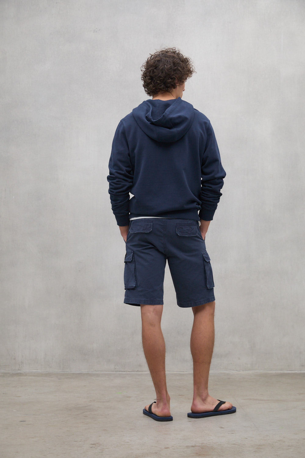 NAVY BLUE ETHICARGO SHORTS