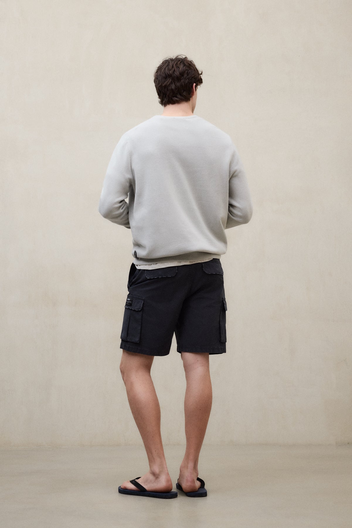 SHORTS ETHICARGO GRIS OSCURO