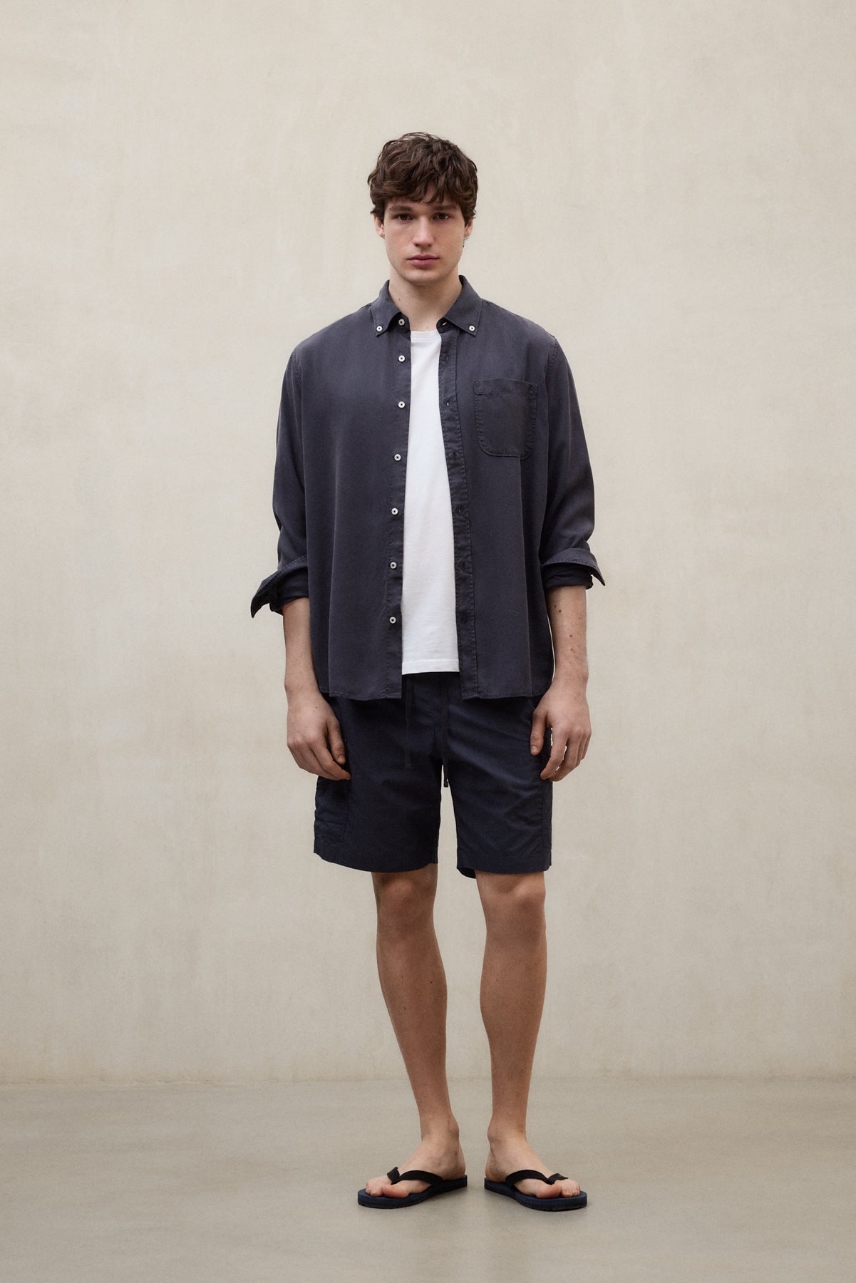 PANTALONCINI TARGO BLU NAVY