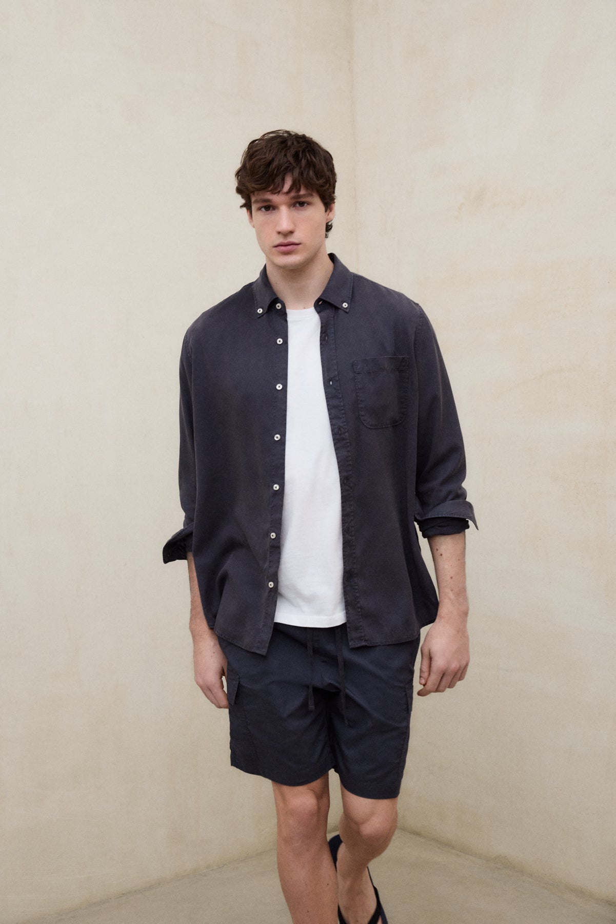 PANTALONCINI TARGO BLU NAVY