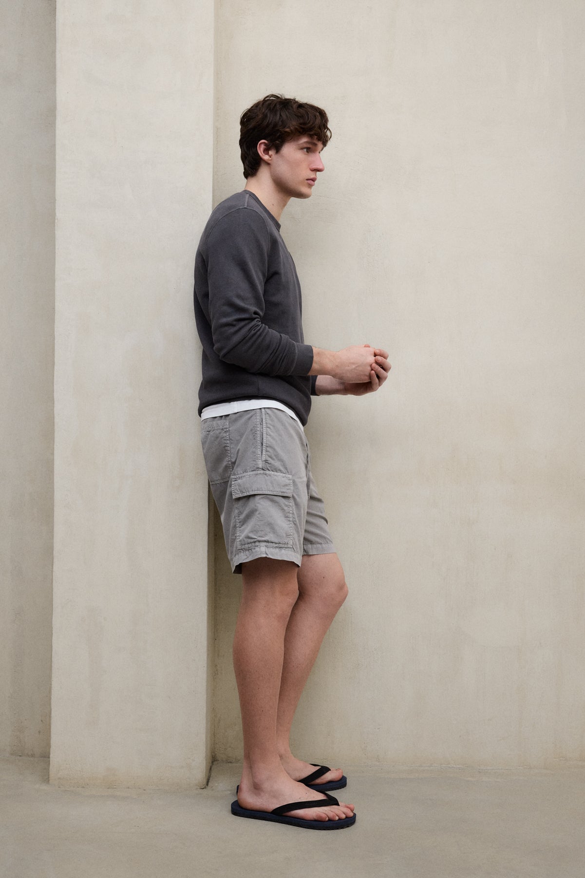 SHORTS TARGO GRIS OSCURO