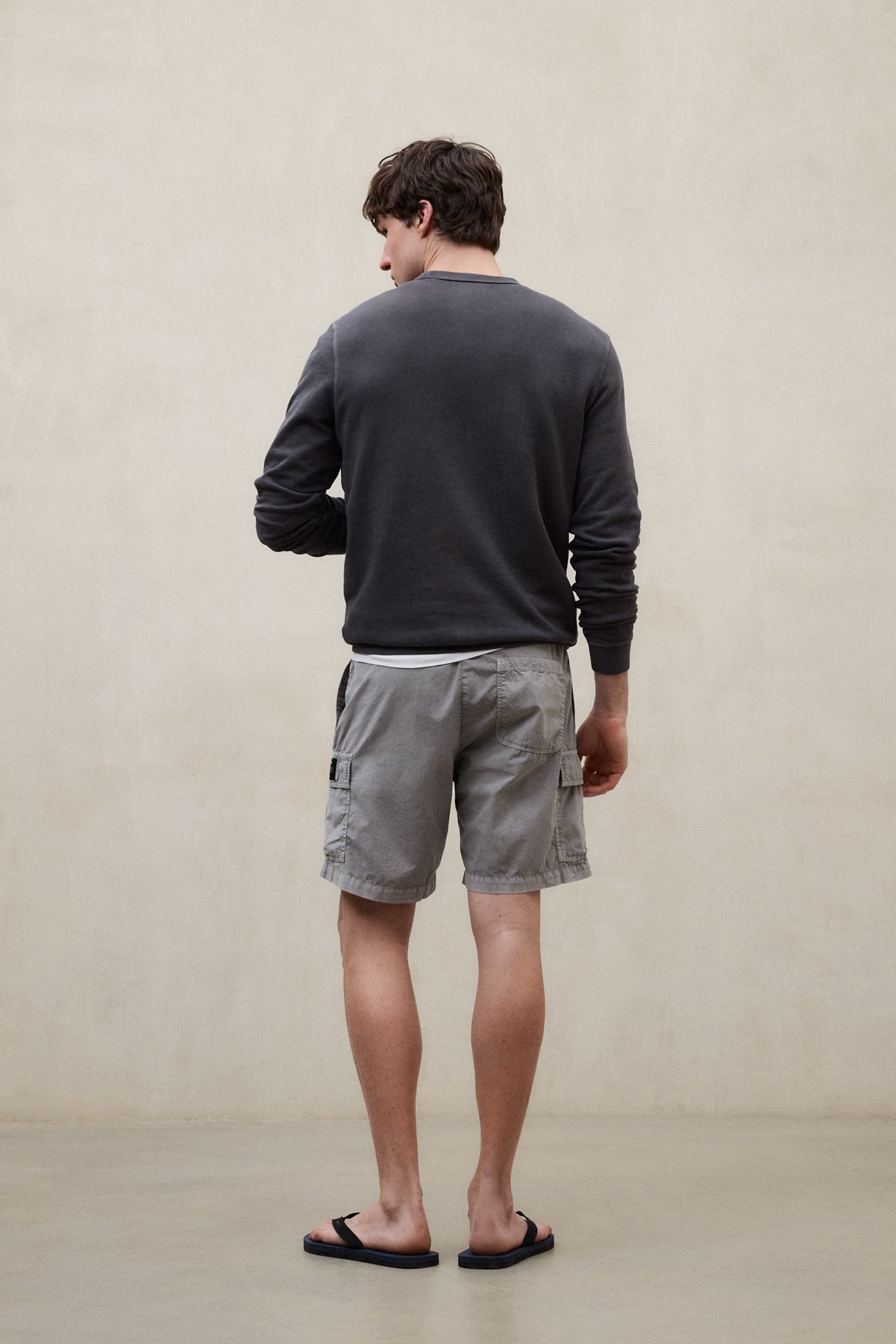 SHORT TARGO GRIS FONCÉ
