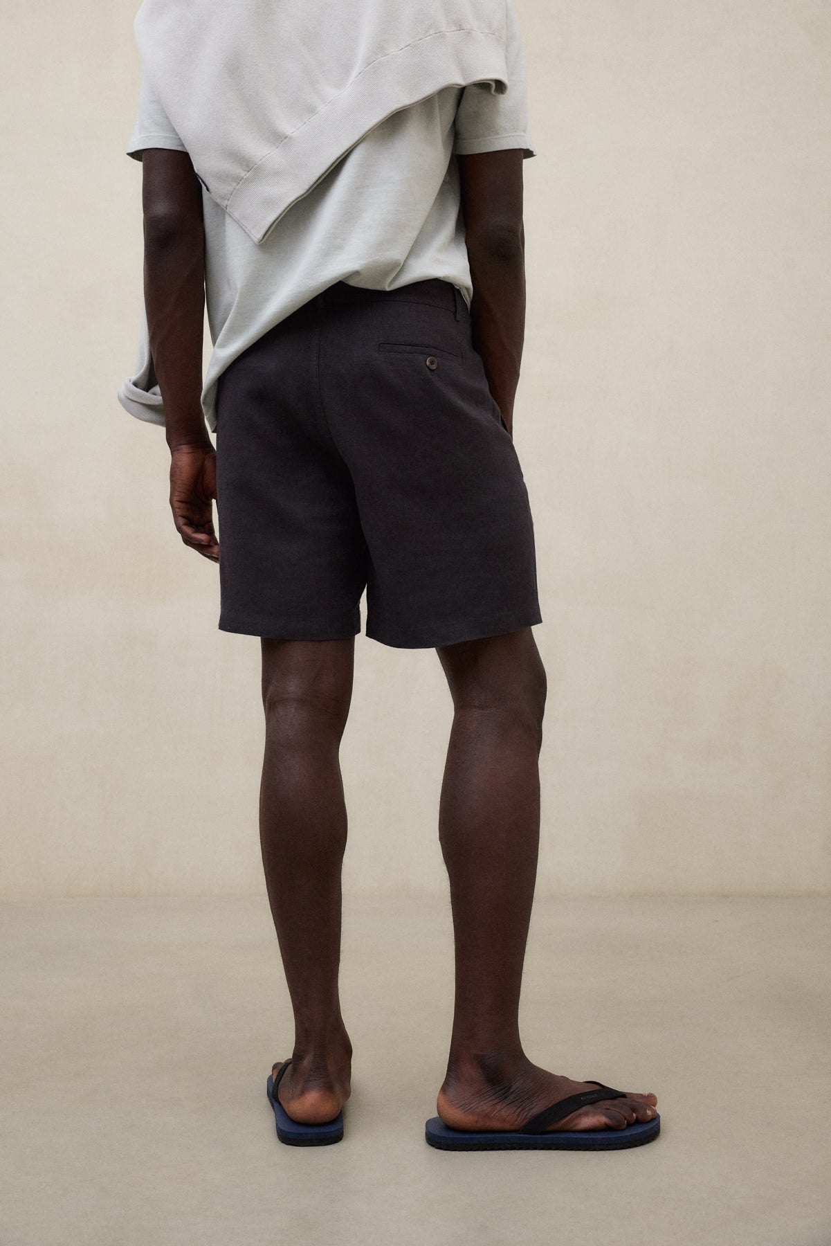 SHORT TIKA GRIS FONCÉ