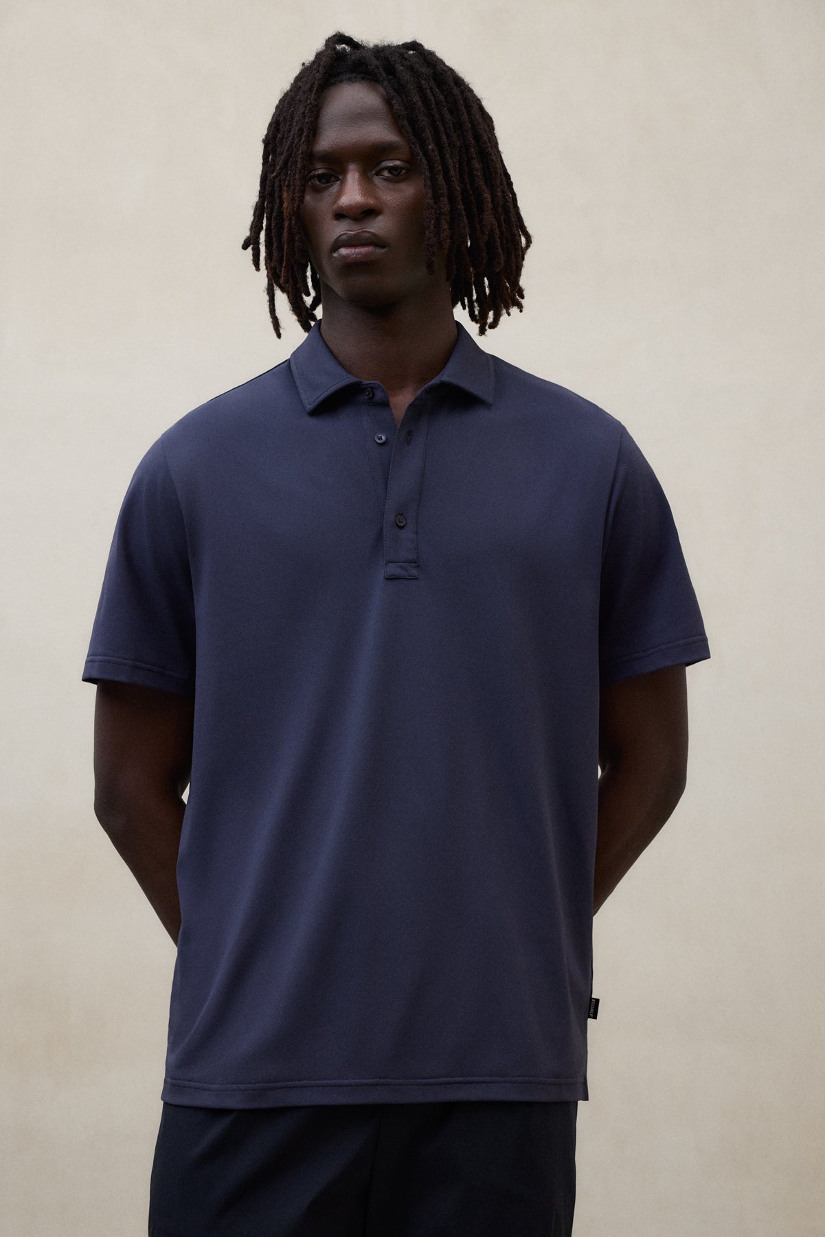 NAVY BLUE CHRIS POLO SHIRT