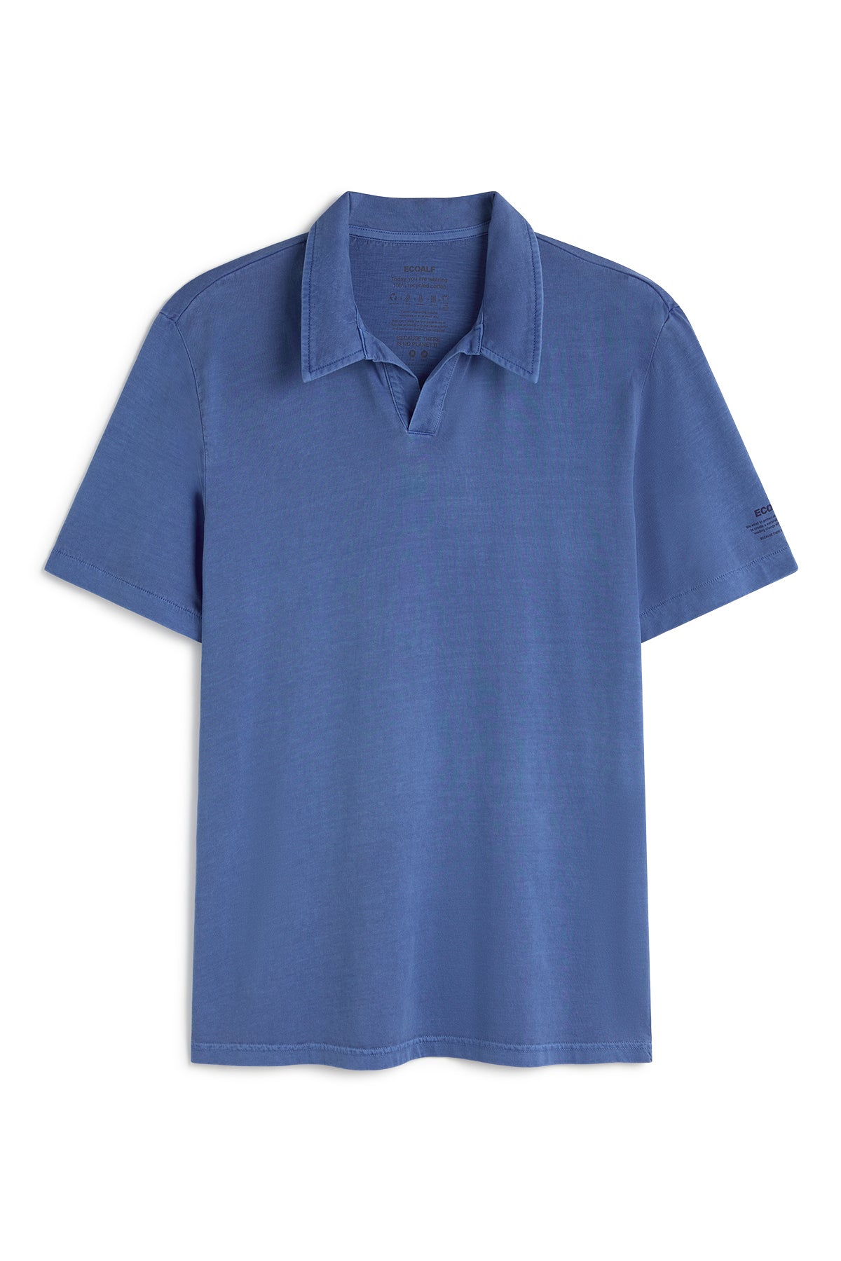 BLUE ENZO POLO SHIRT