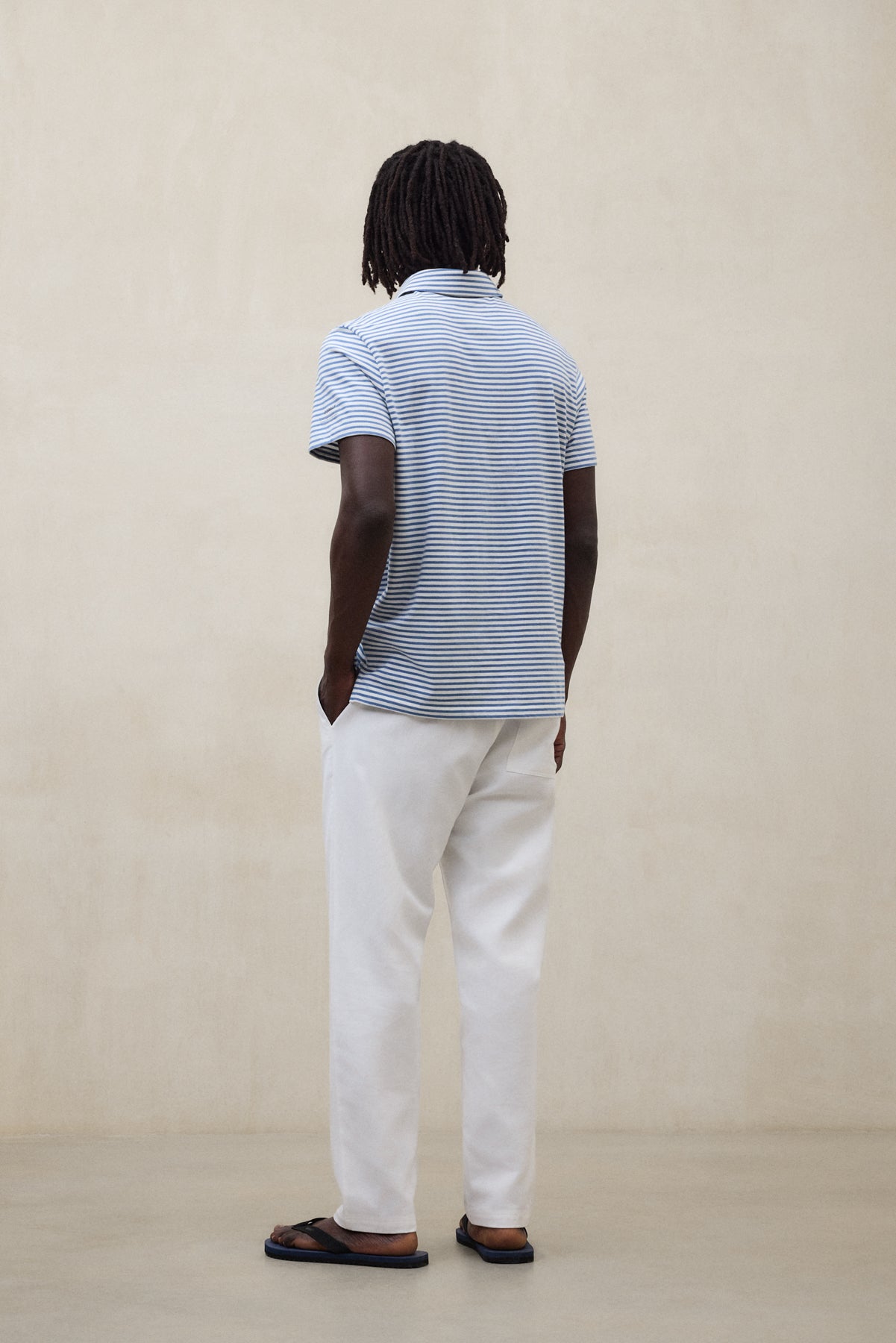 BLUE LOGAN POLO SHIRT