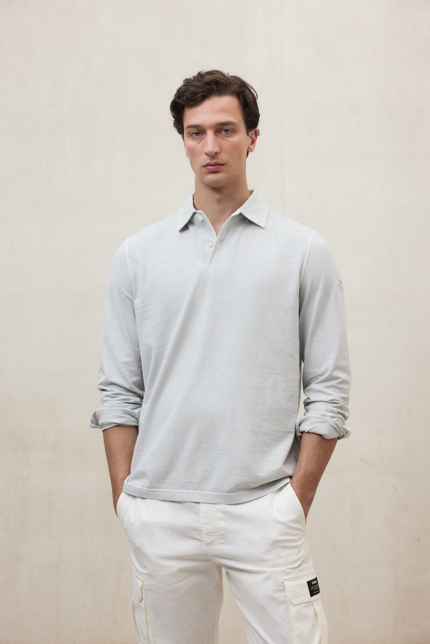 POLO PATRICK GRIS CLARO