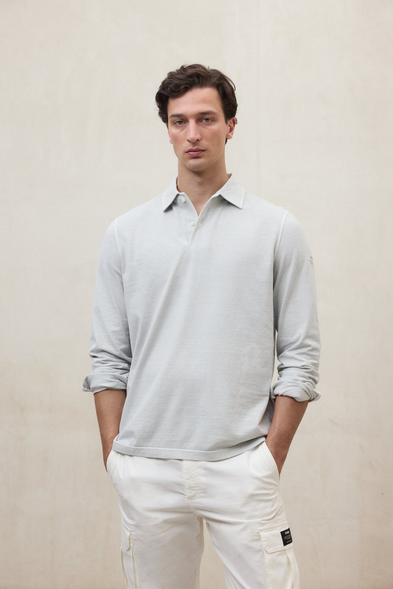 POLOSHIRT PATRICK HELLGRAU