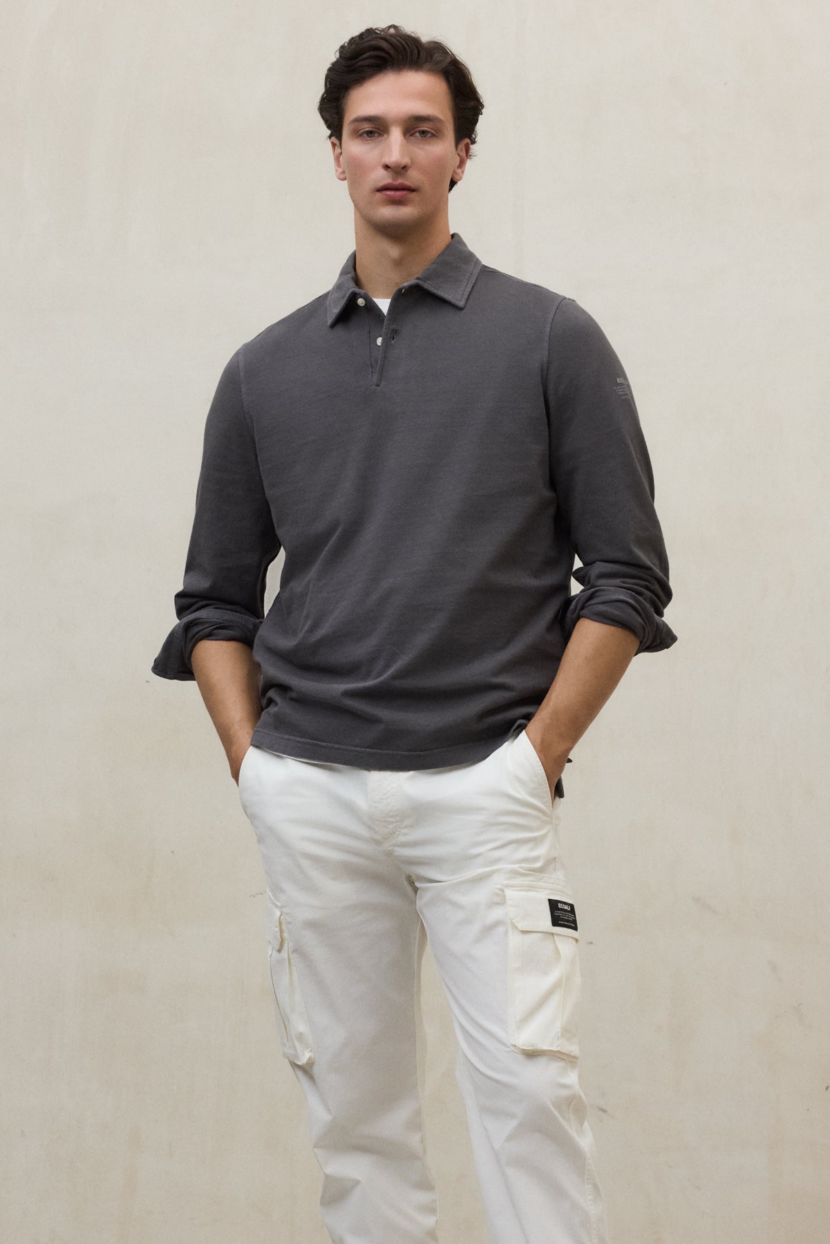 POLO PATRICK GRIS OSCURO