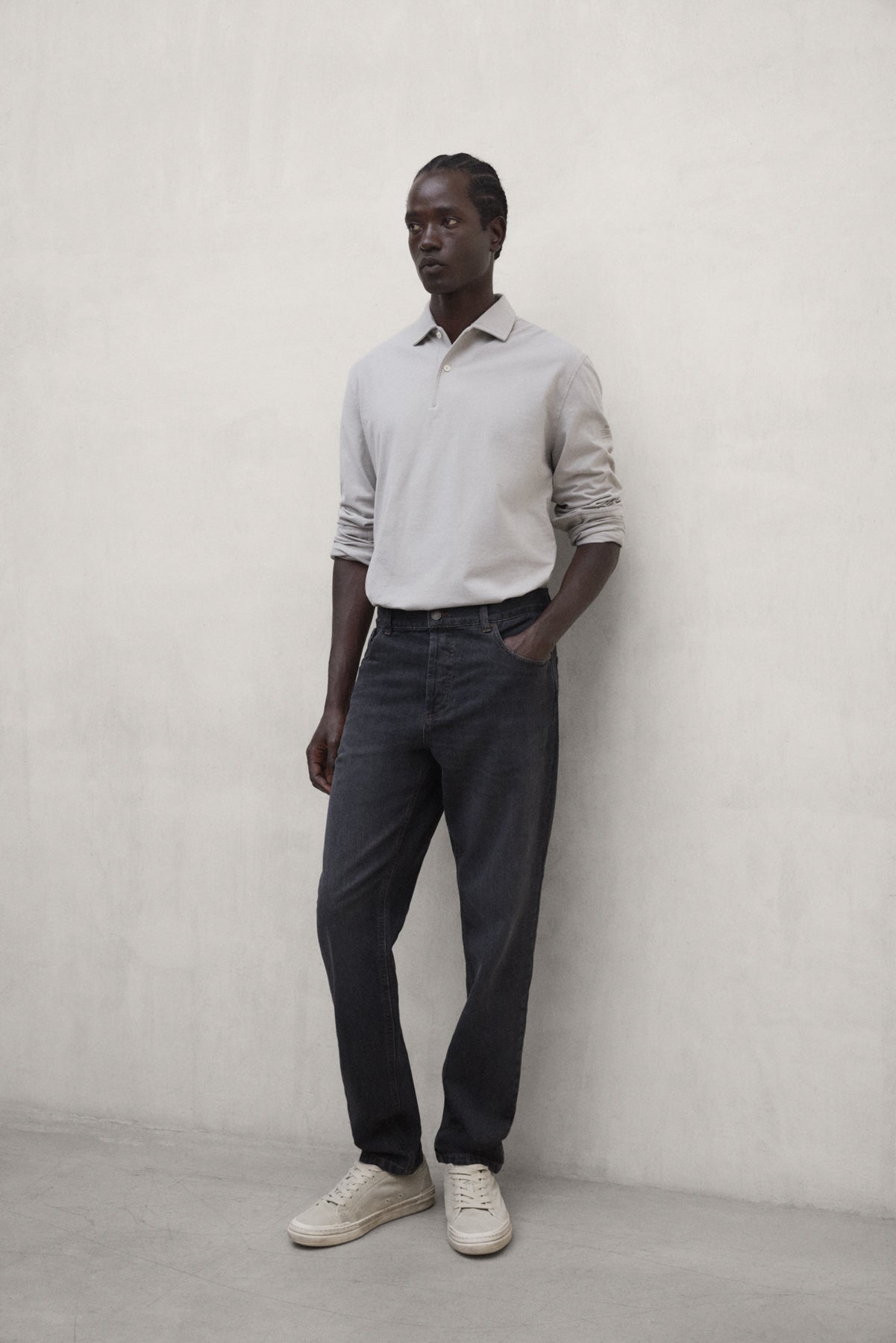 POLO PATRICK GRIS CLAIR