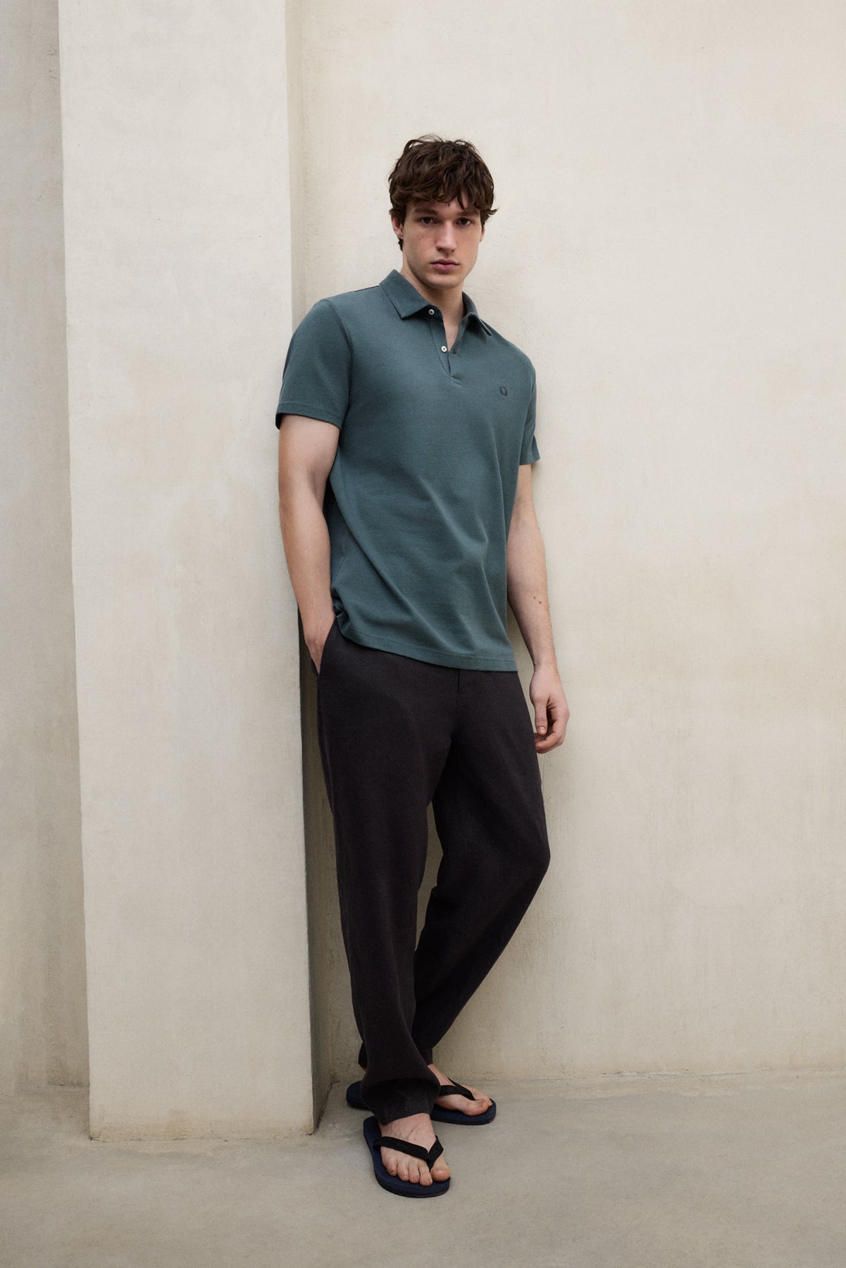 POLOSHIRT SIMON GRÜN
