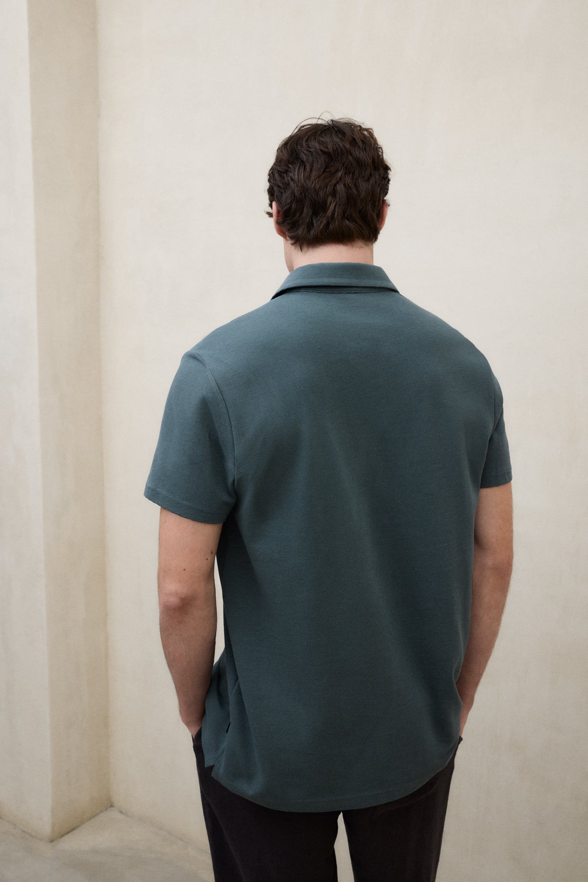 POLOSHIRT SIMON GRÜN