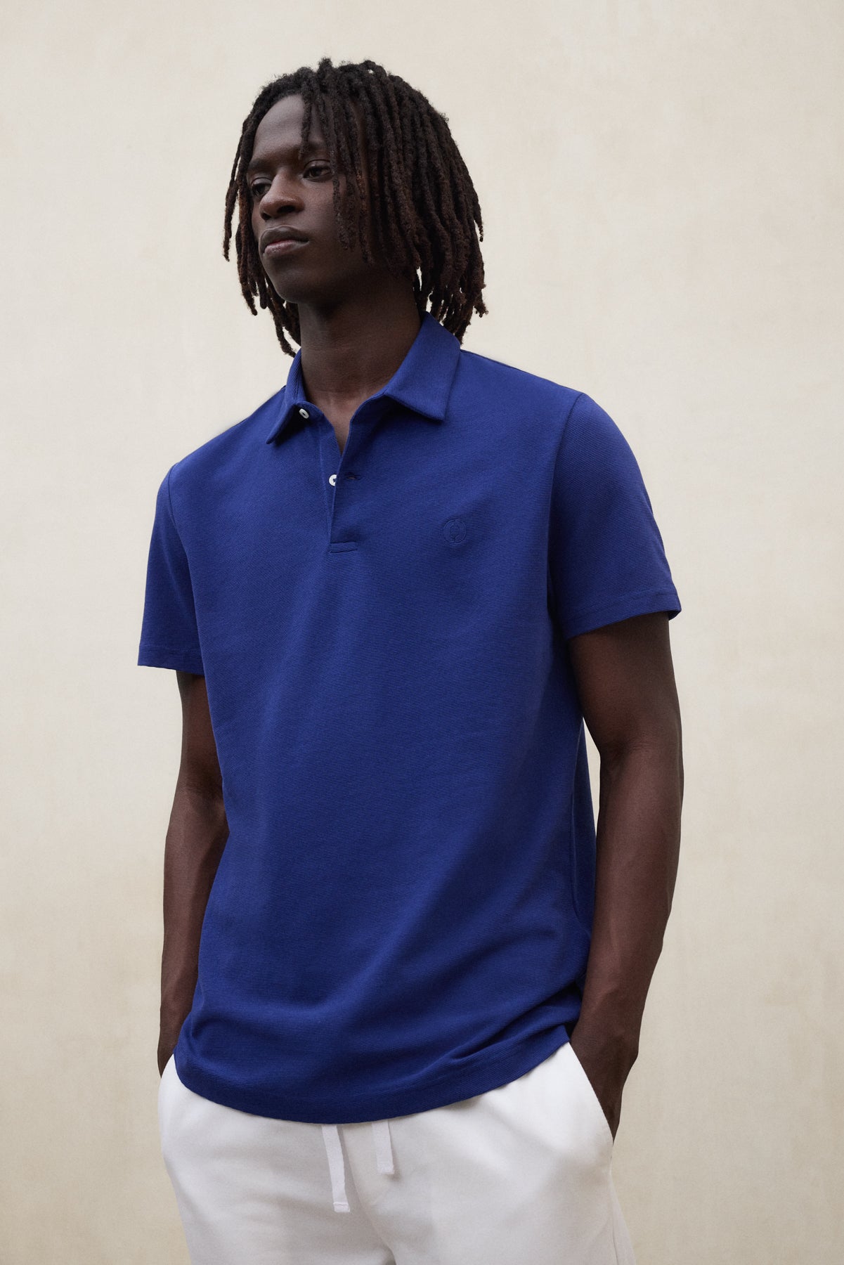 BLUE SIMON POLO SHIRT