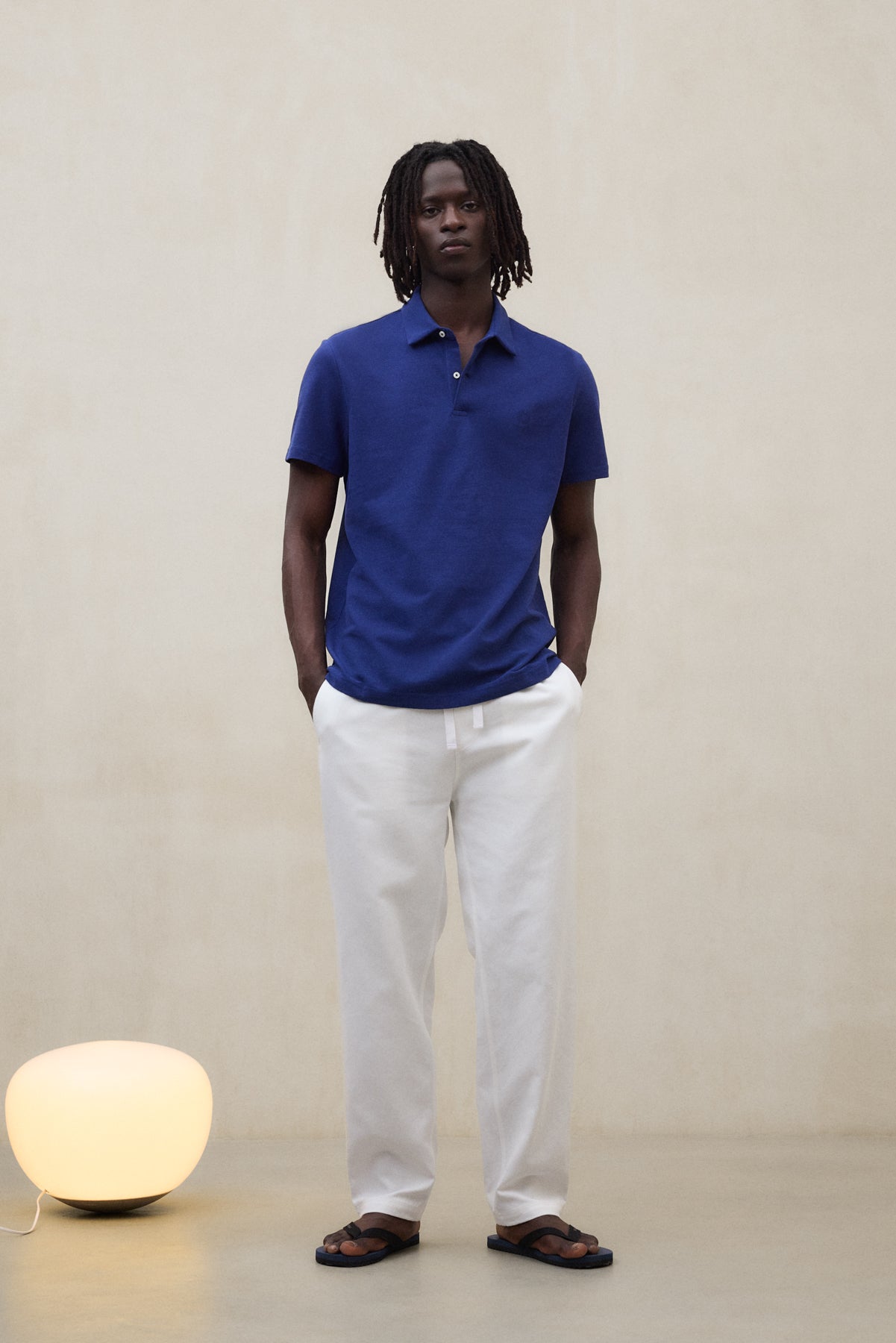 BLUE SIMON POLO SHIRT