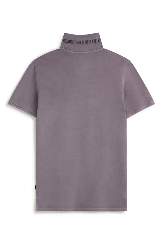 PURPLE TEDAN PIQUÉ POLO SHIRT