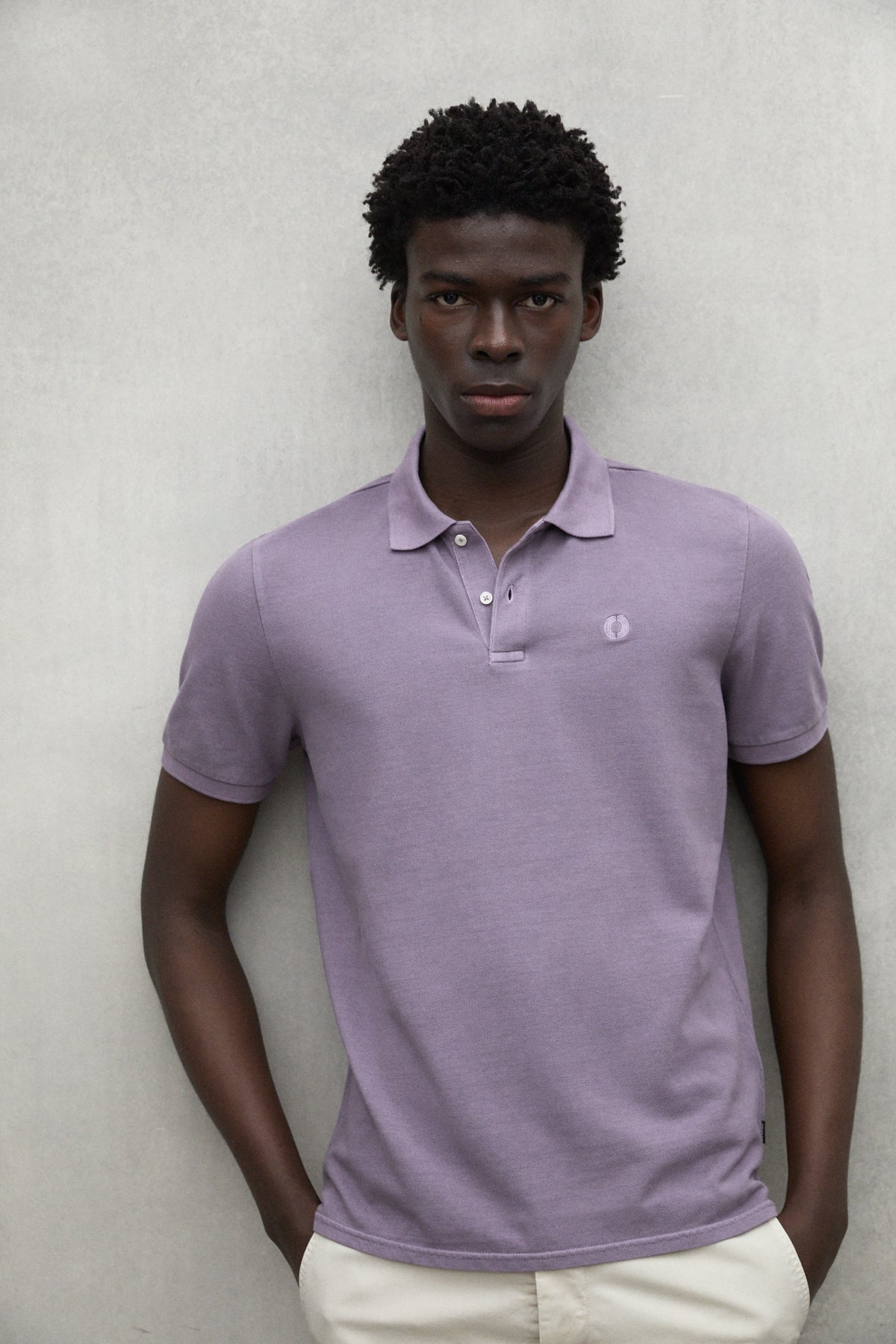 POLO PIQUÉ TEDAN MORADO