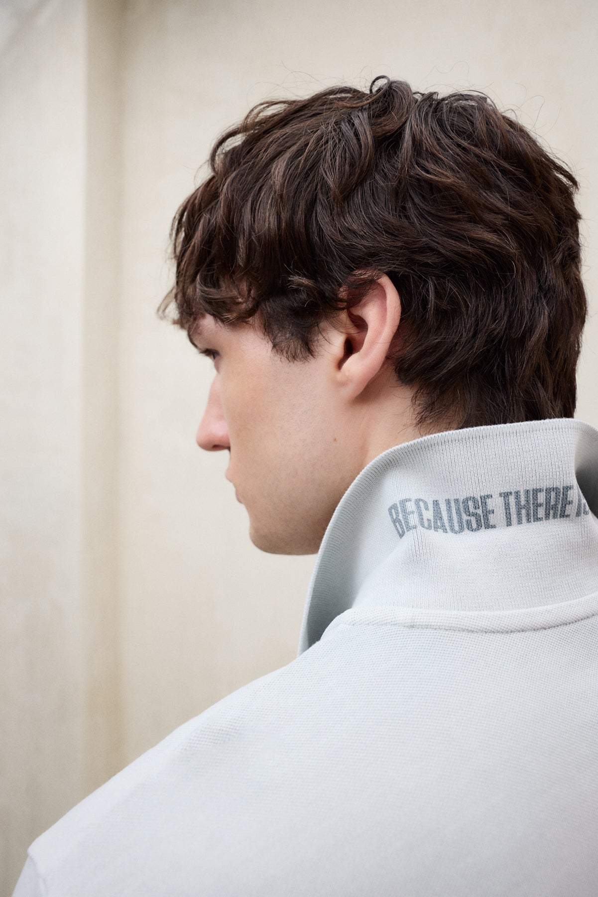 TEDAN LIGHT GREY PIQUÉ POLO SHIRT