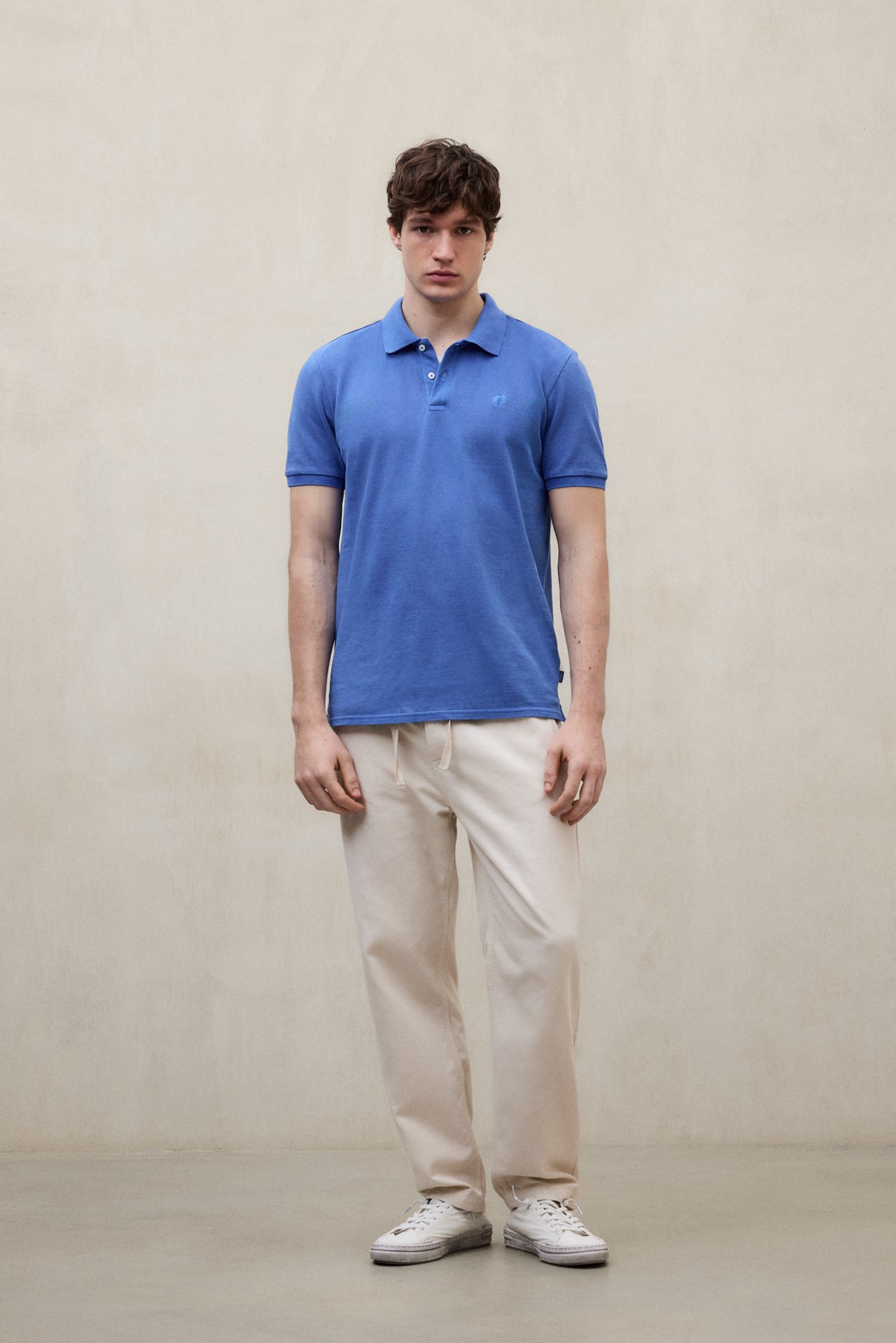 POLO PIQUÉ TEDAN AZUL