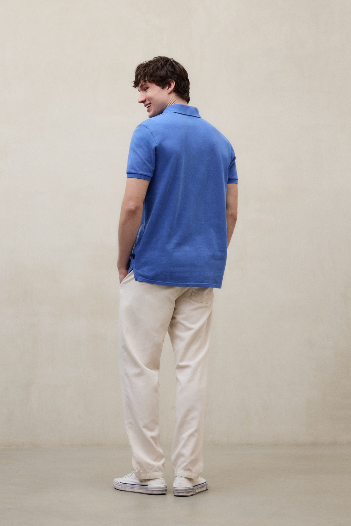 POLO PIQUÉ TEDAN AZUL
