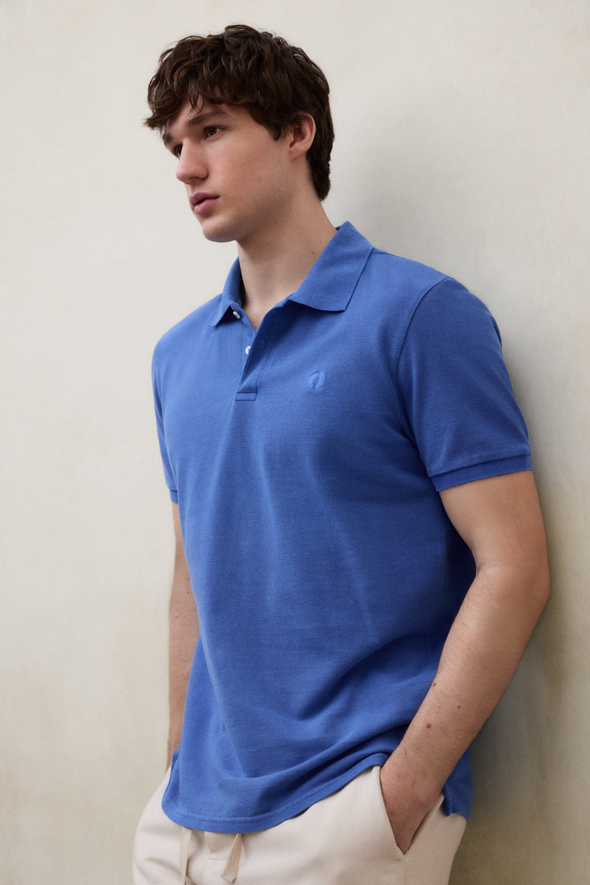 POLO PIQUÉ TEDAN AZUL