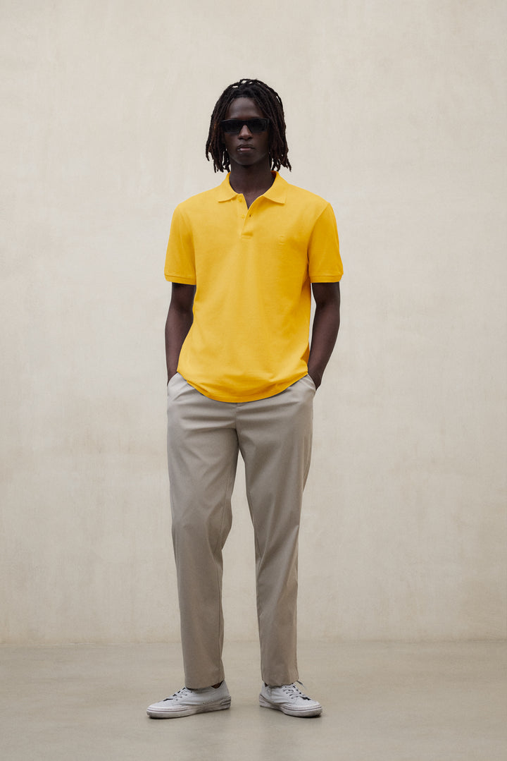 POLO PIQUÉ TEDAN AMARILLO