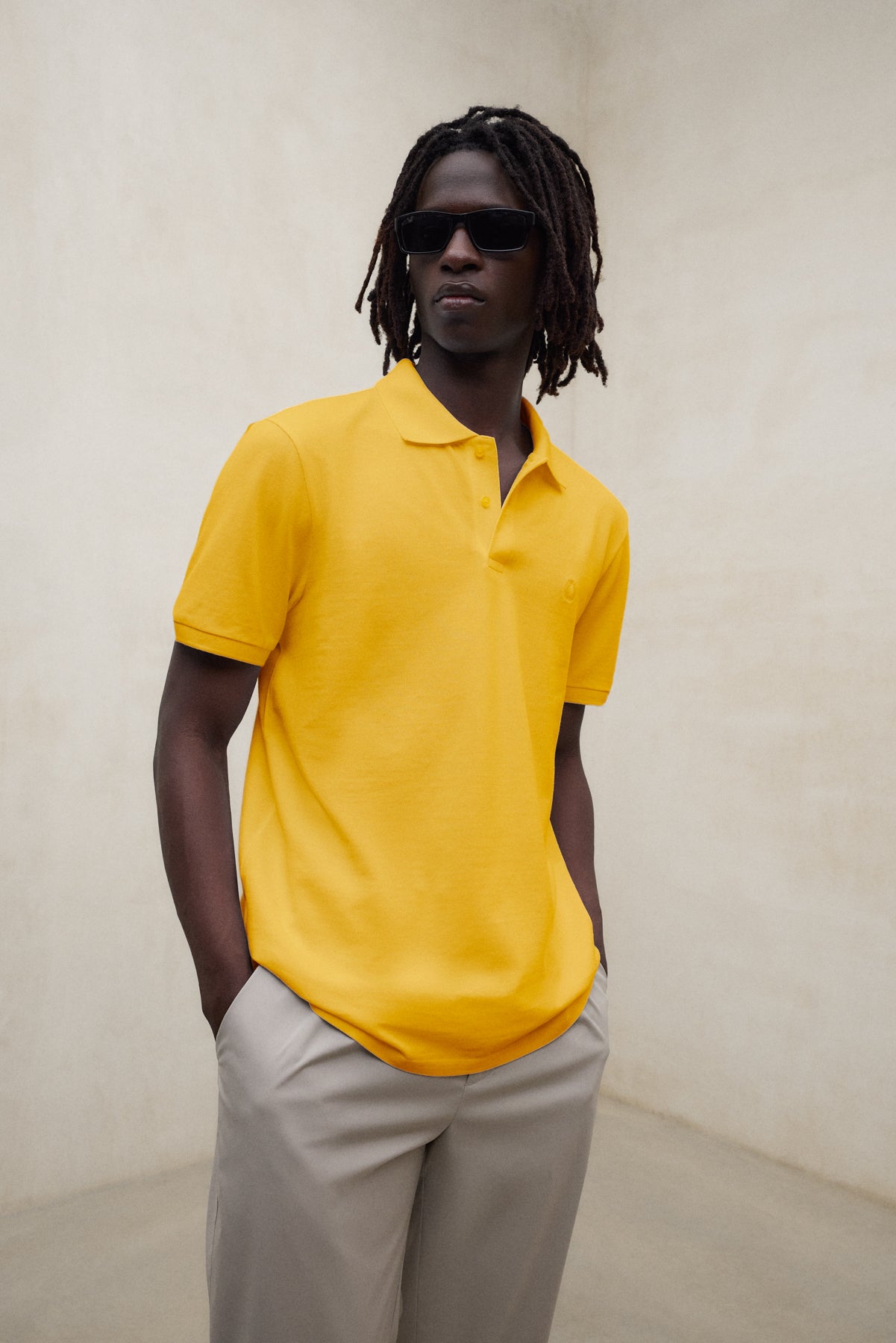 POLO PIQUÉ TEDAN AMARILLO