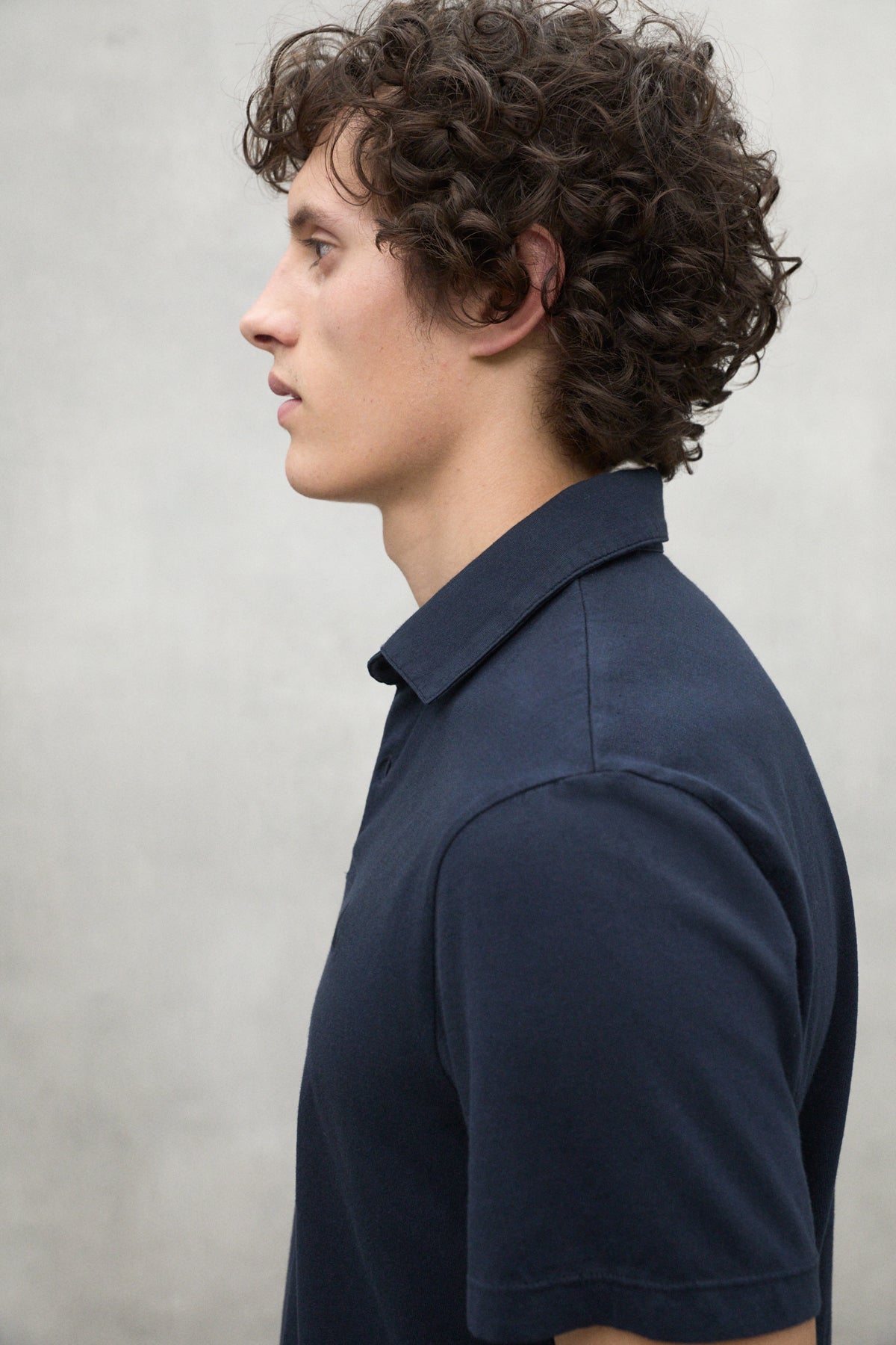 POLO JERSEY THEO AZUL MARINO